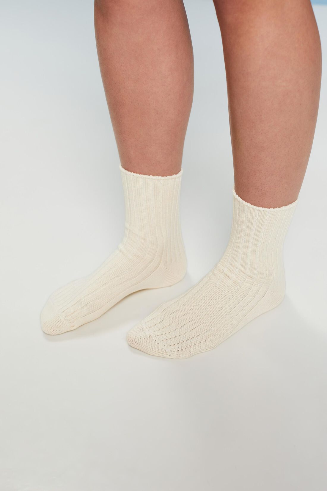 2er-Set Rippstricksocken