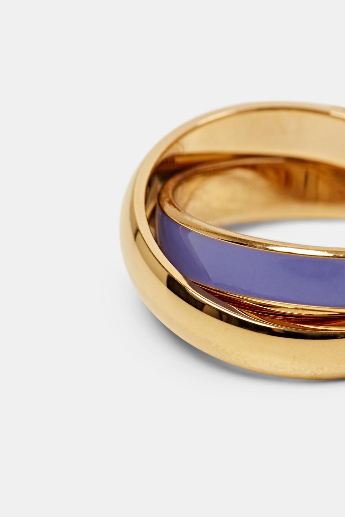 Trio-Ring aus Edelstahl