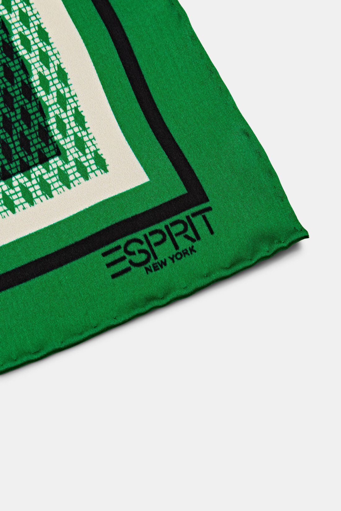 Quadratische Seiden-Bandana mit Print