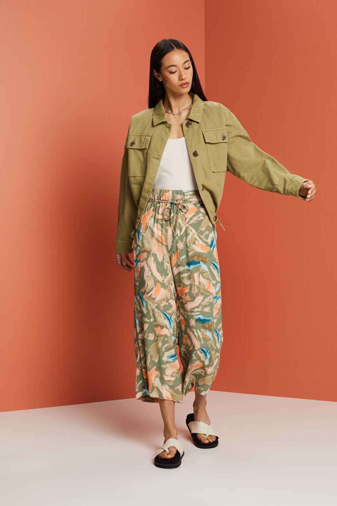 Pants woven Regular fit