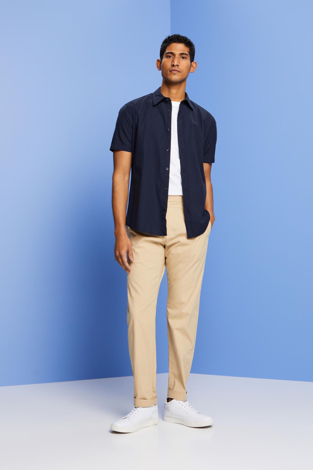 Chino aus Popeline