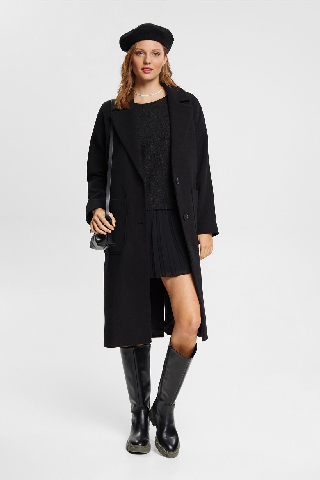 Oversize-T-Shirt mit Glitzereffekt