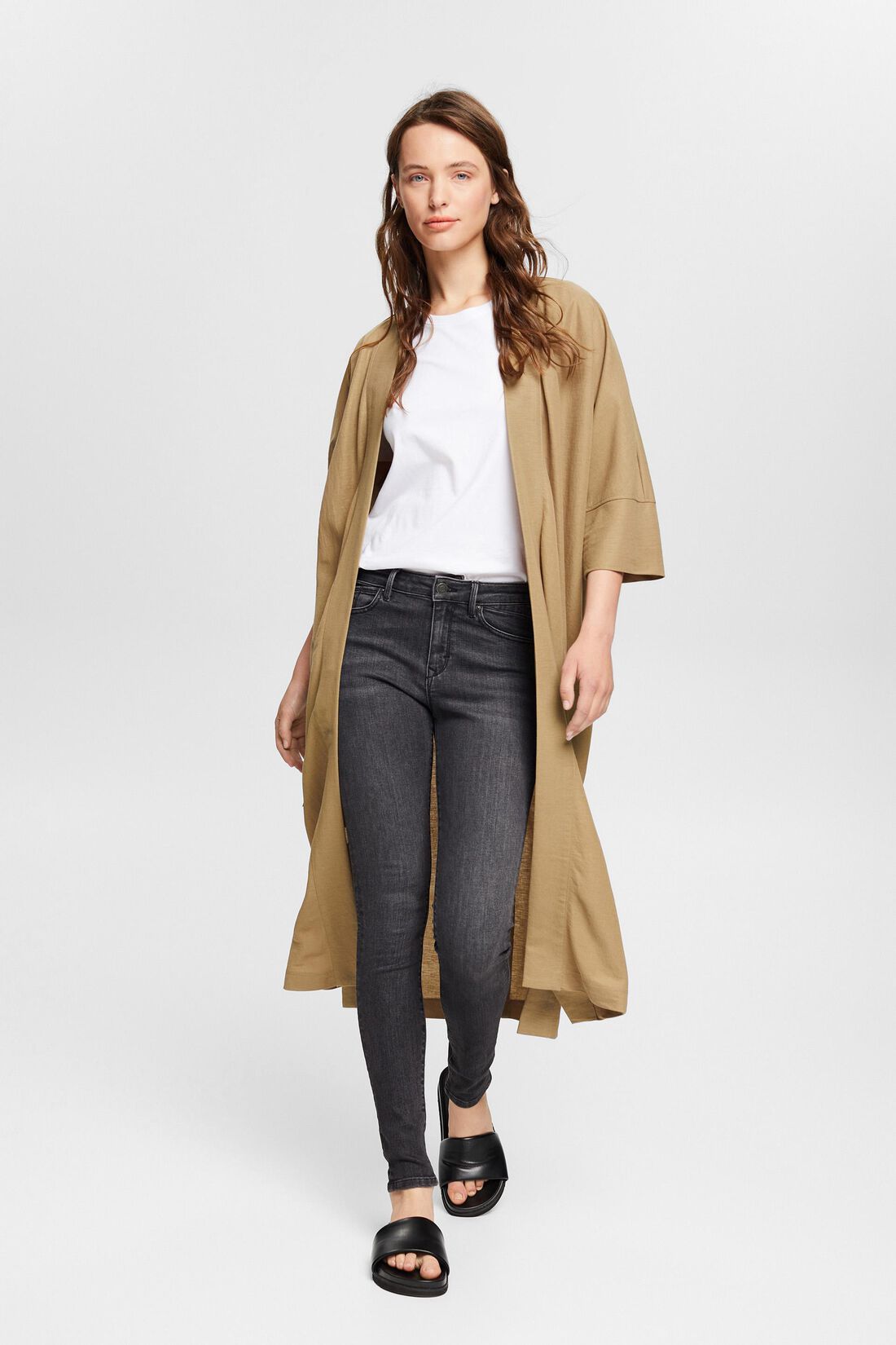Skinny Jeans mit mittlerer Bundh&ouml;he