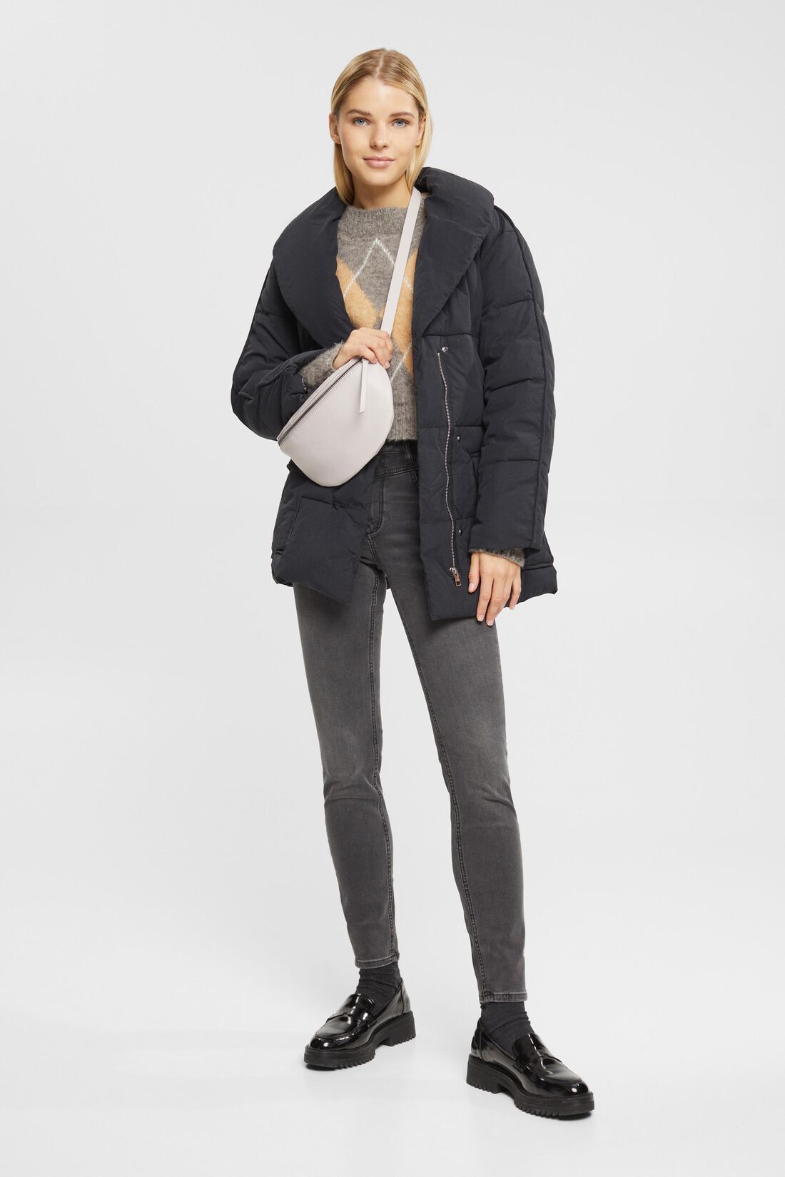 High-Rise-Jeans mit Shaping-Effekt