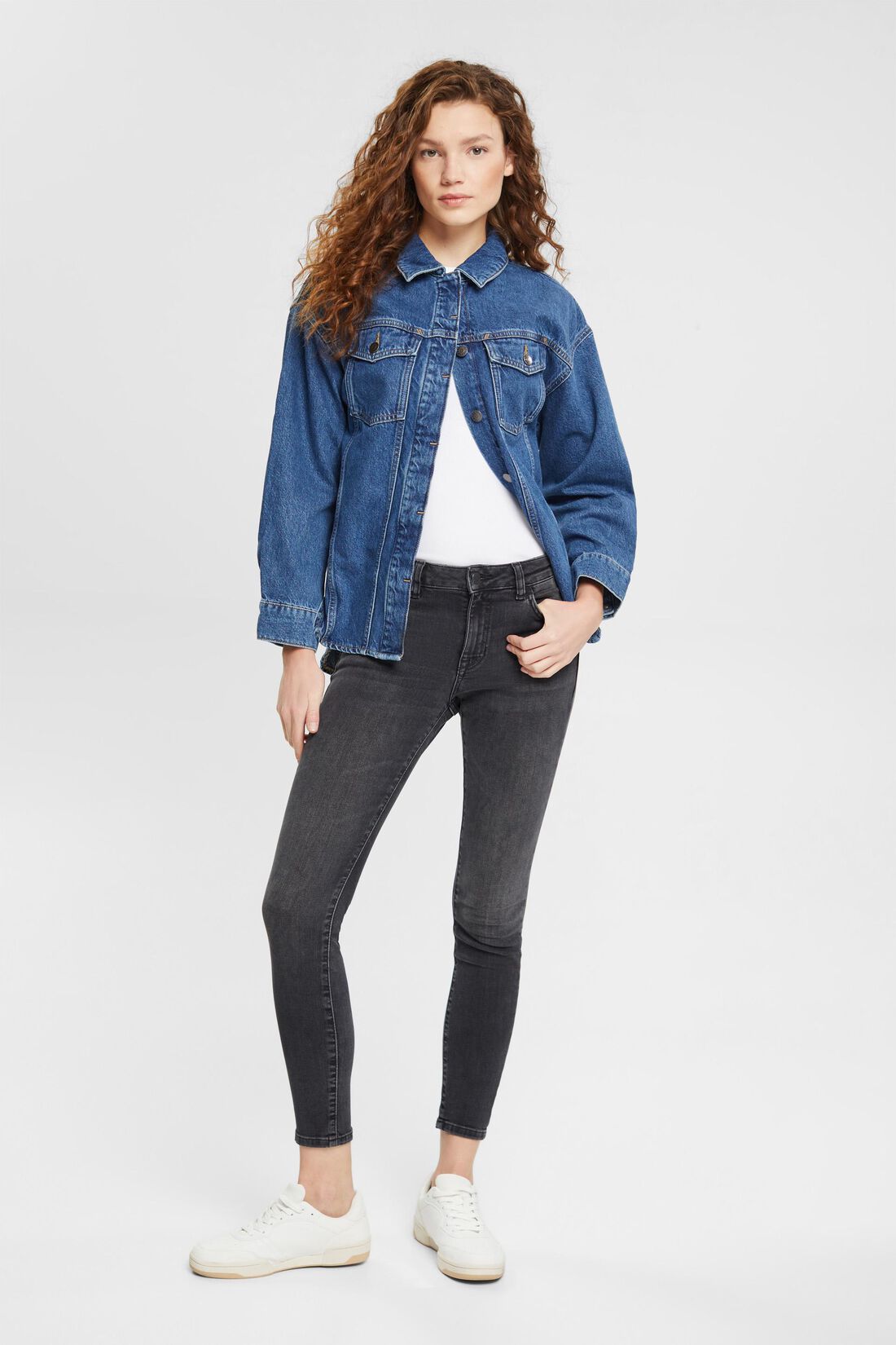 Stretch-Denim aus Bio-Baumwoll-Mix