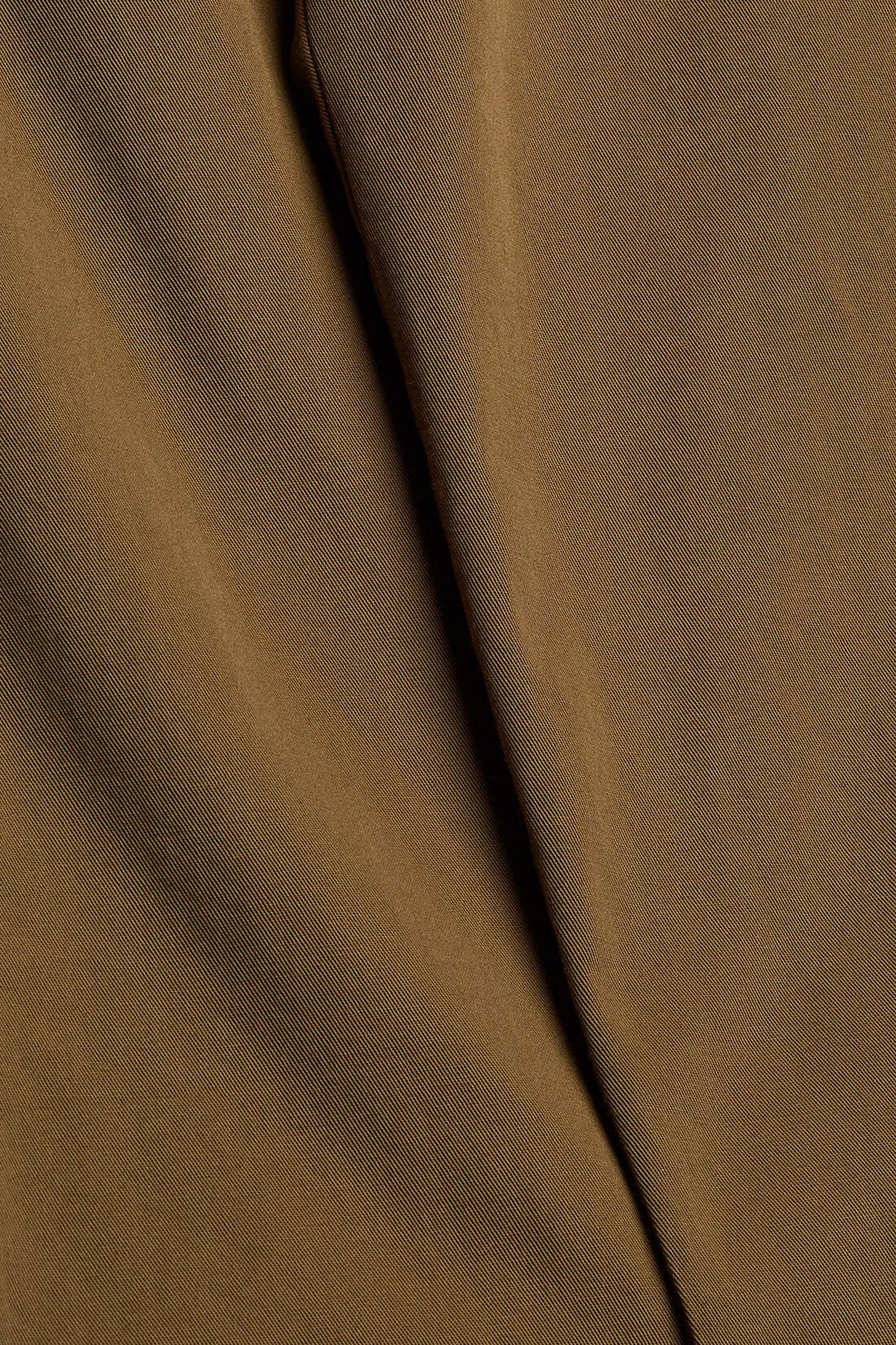 Bundfaltenhose mit G&uuml;rtel, Pima-Baumwolle