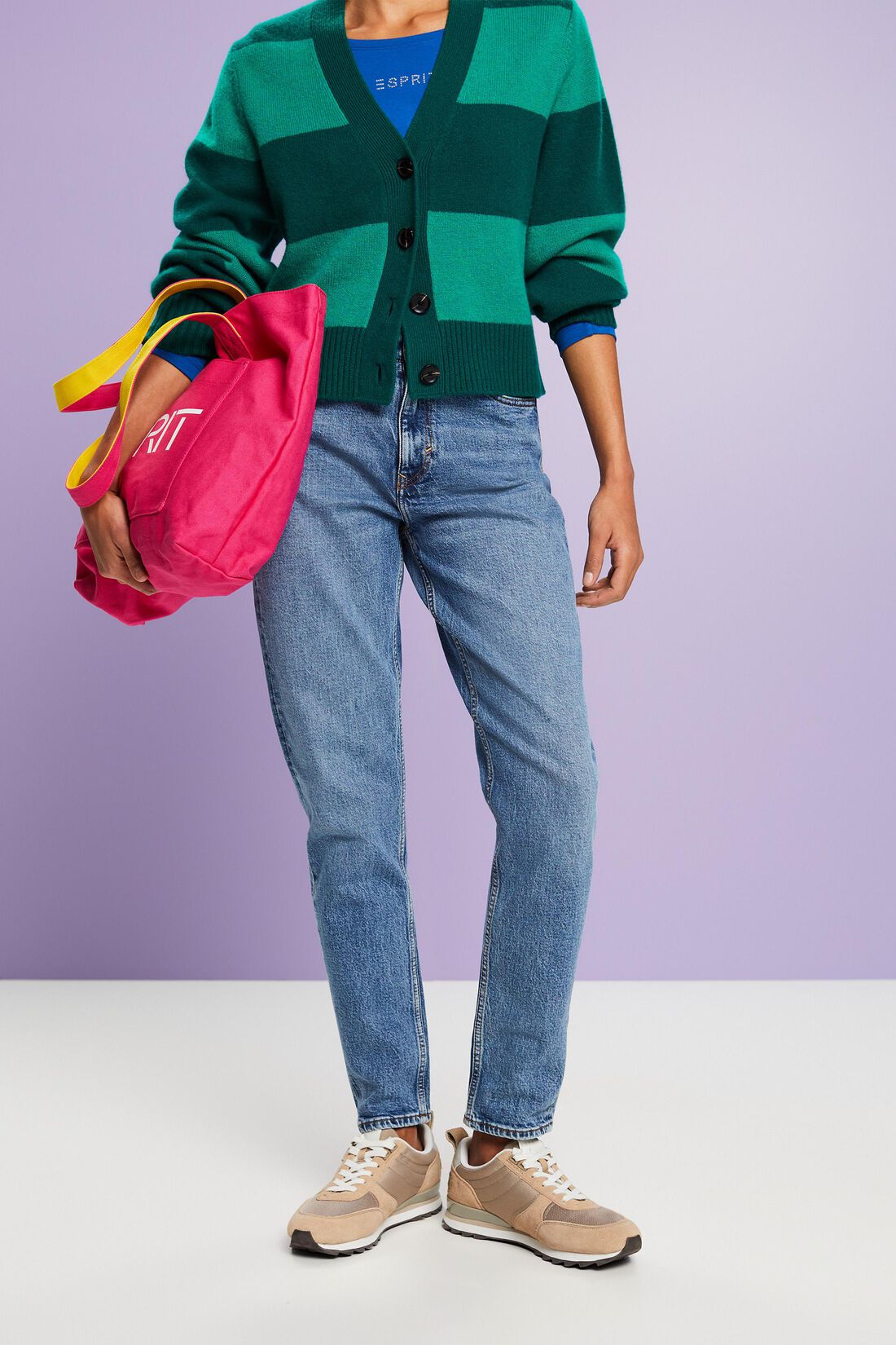 Retro-Classic-Jeans mit mittlerer Bundh&ouml;he