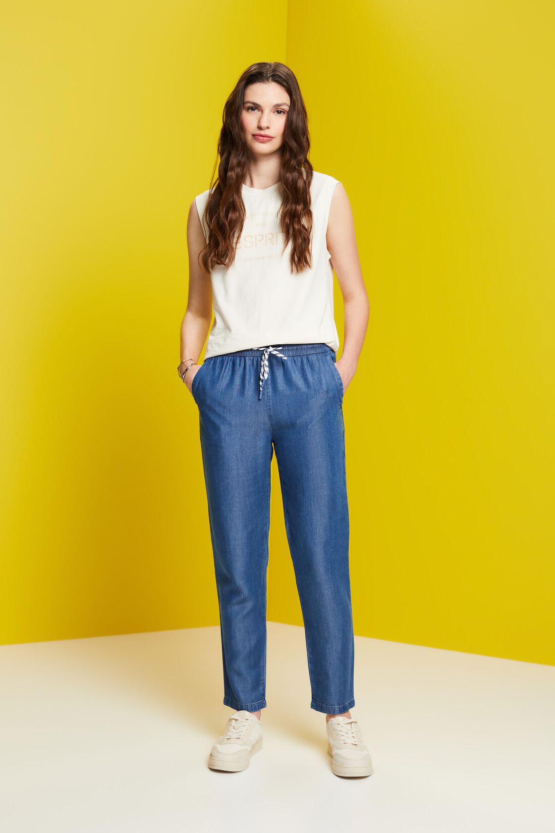 Jogginghose im Jeanslook, TENCEL&trade;