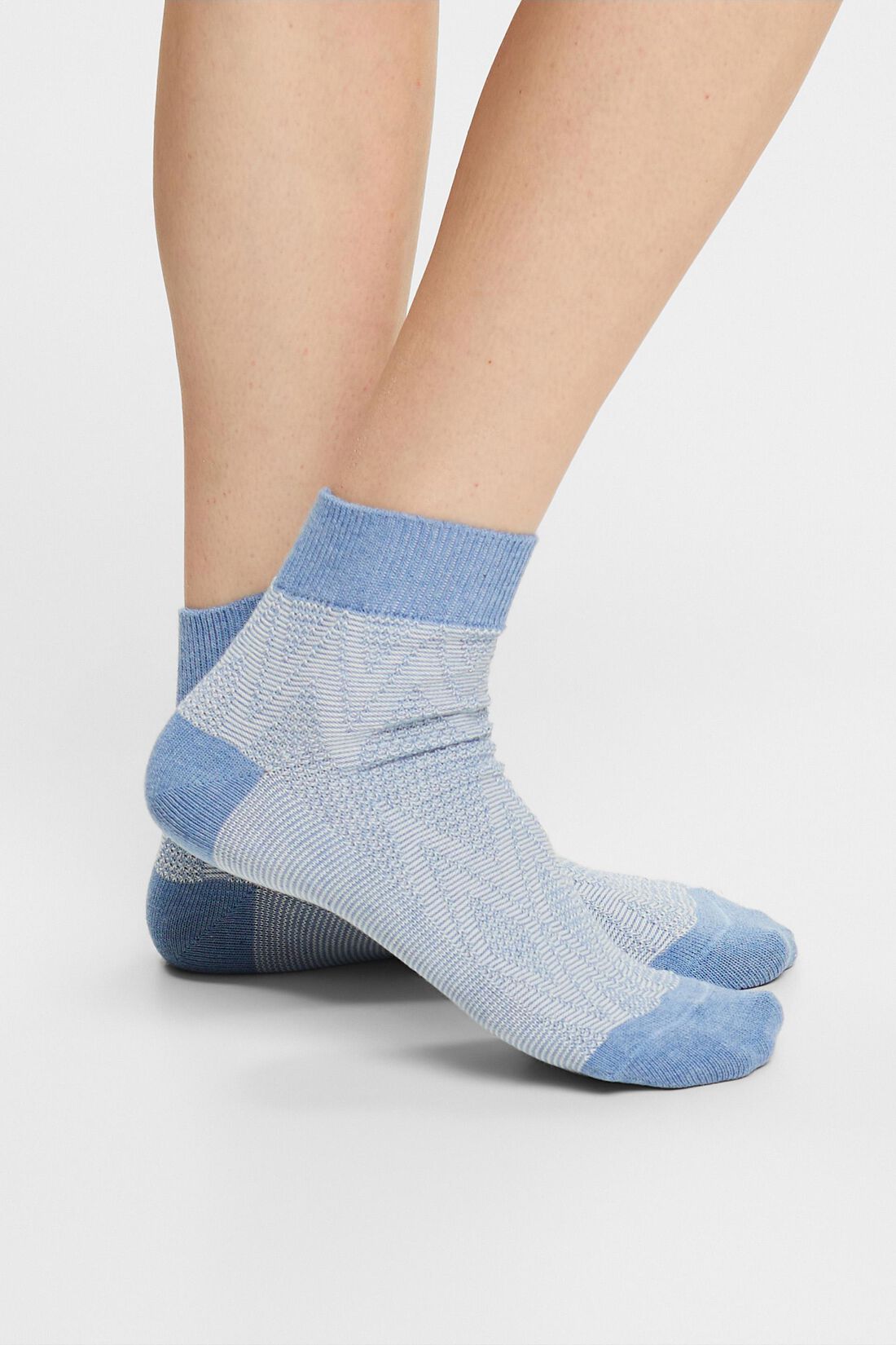 2er-Set strukturierte Socken