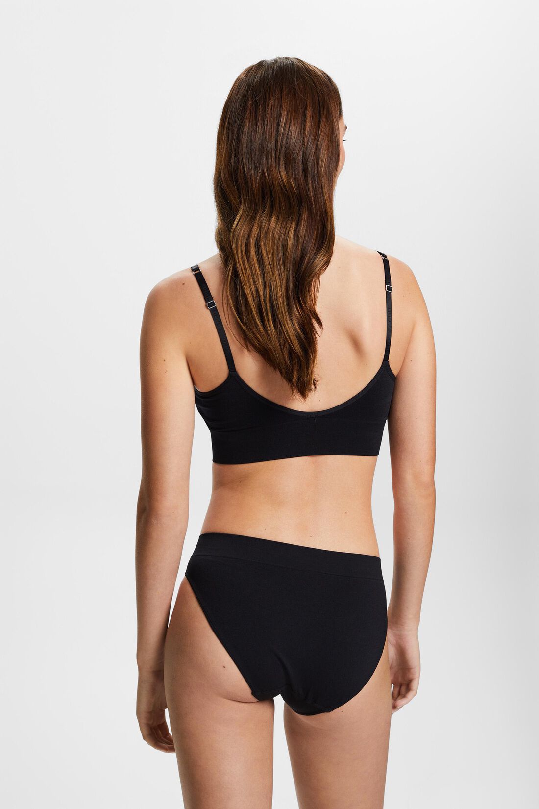 Nahtloser Slip mit Logo