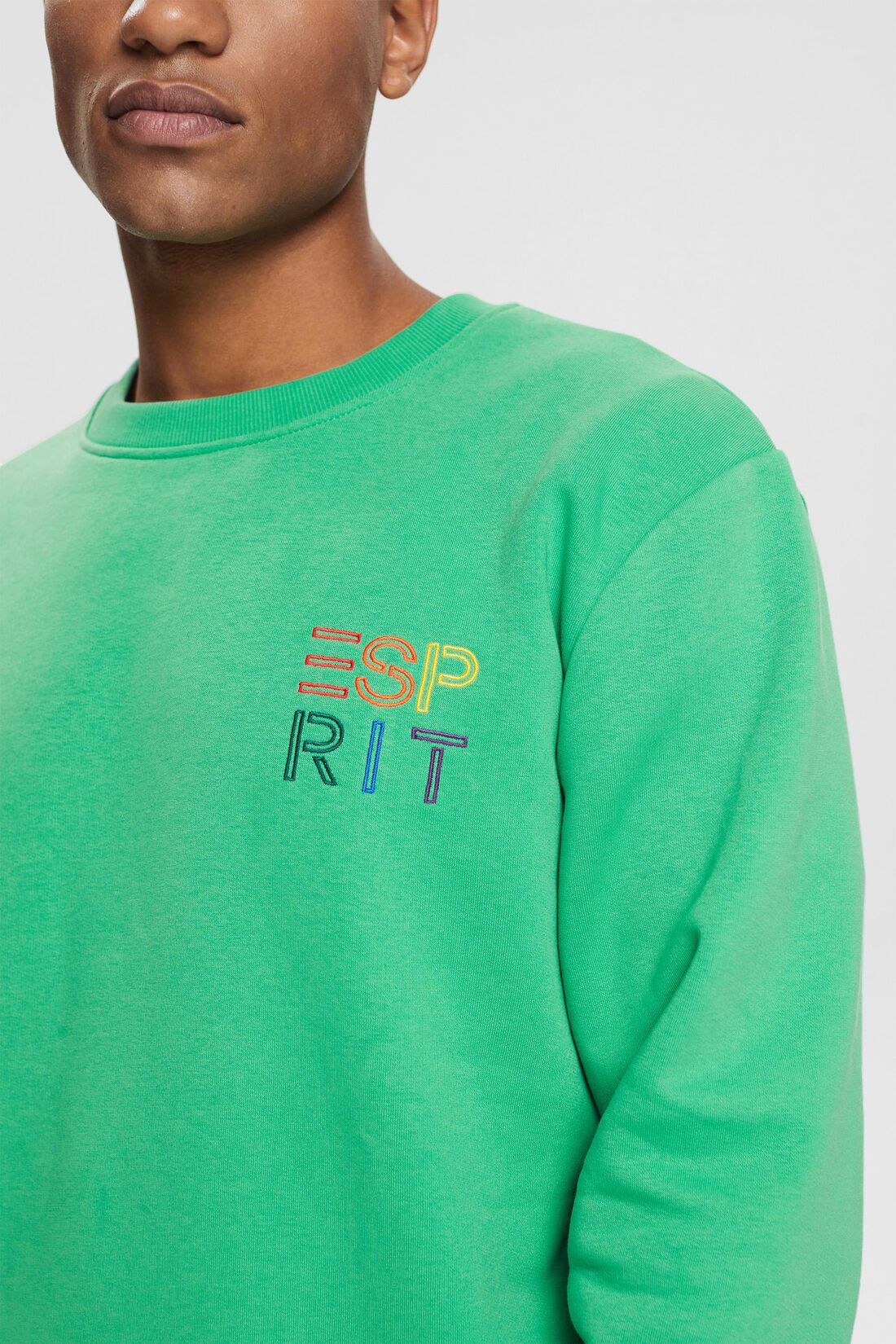 Logo-Sweatshirt mit Stickerei