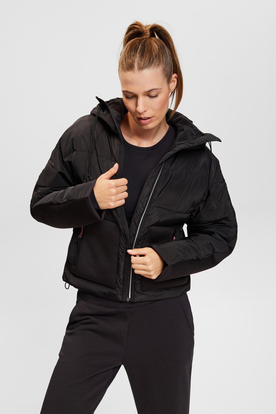Hybrid-Pufferjacke
