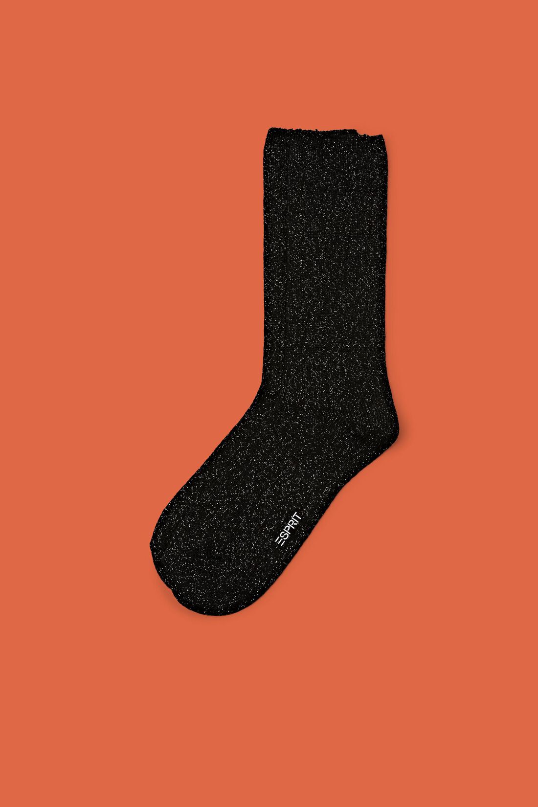 Glitzernde Stiefelsocken aus Wollmix