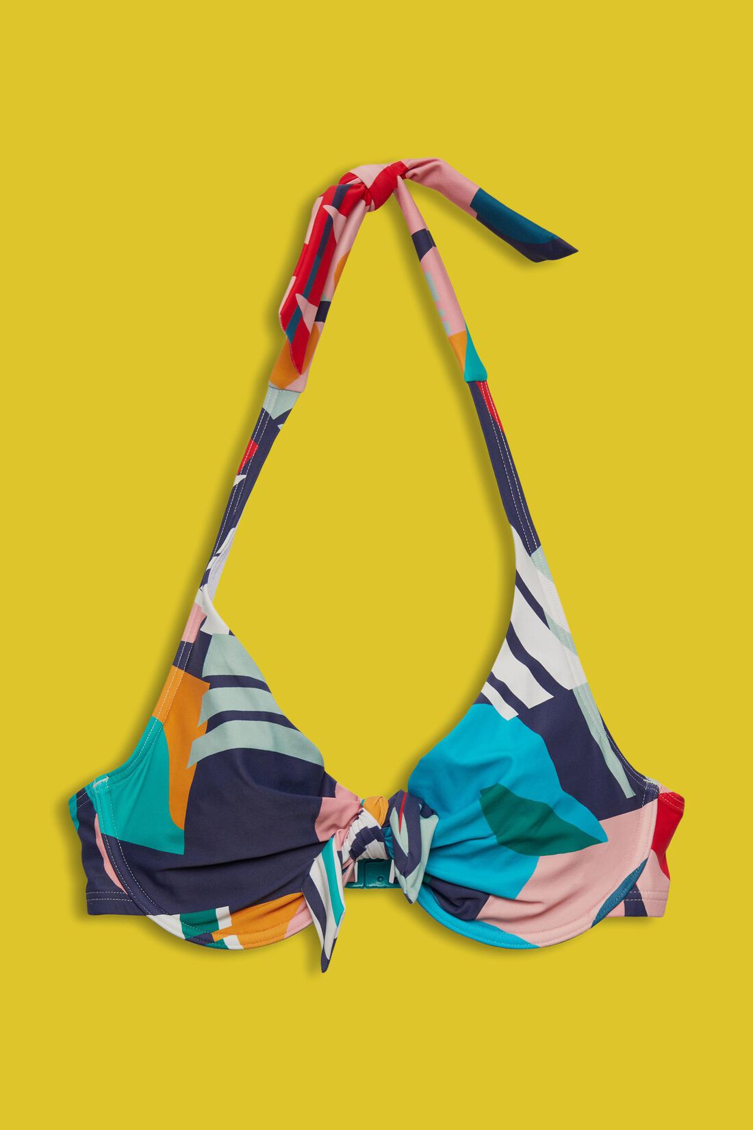 Newport Beach Neckholder-Bikinitop mit B&uuml;gel-Cups