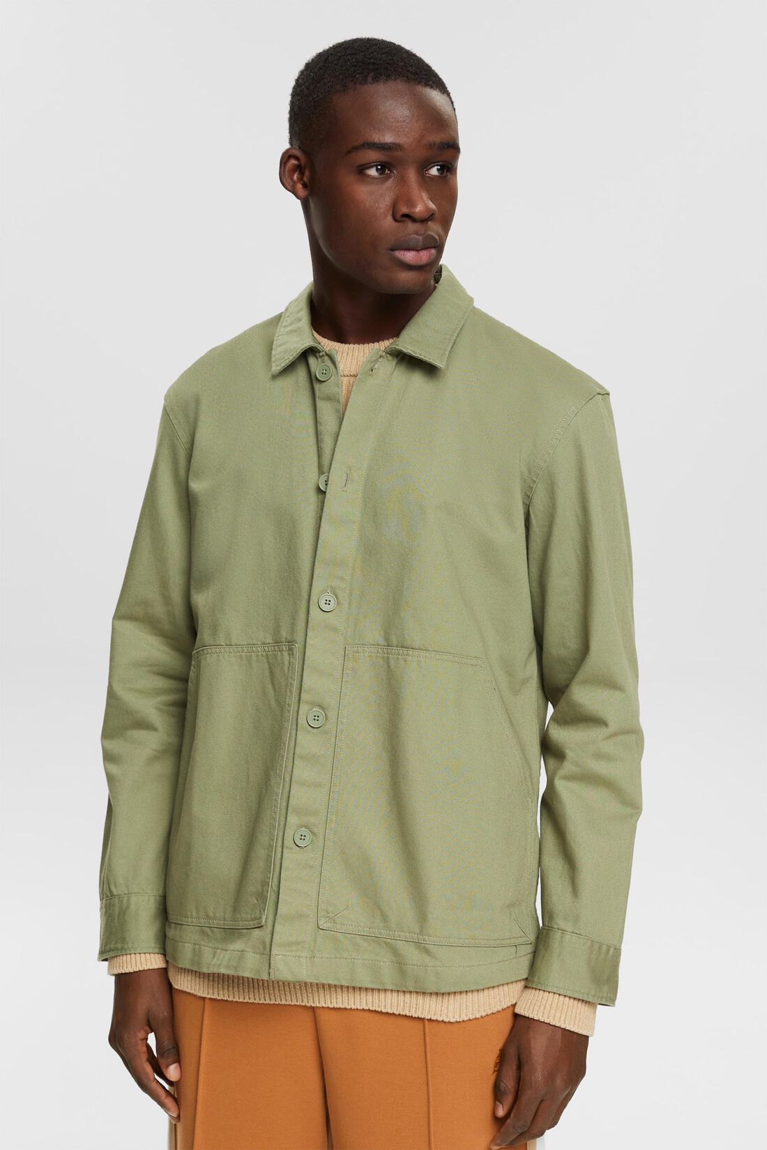 Overshirt aus Bio-Cotton-Qualit&auml;t