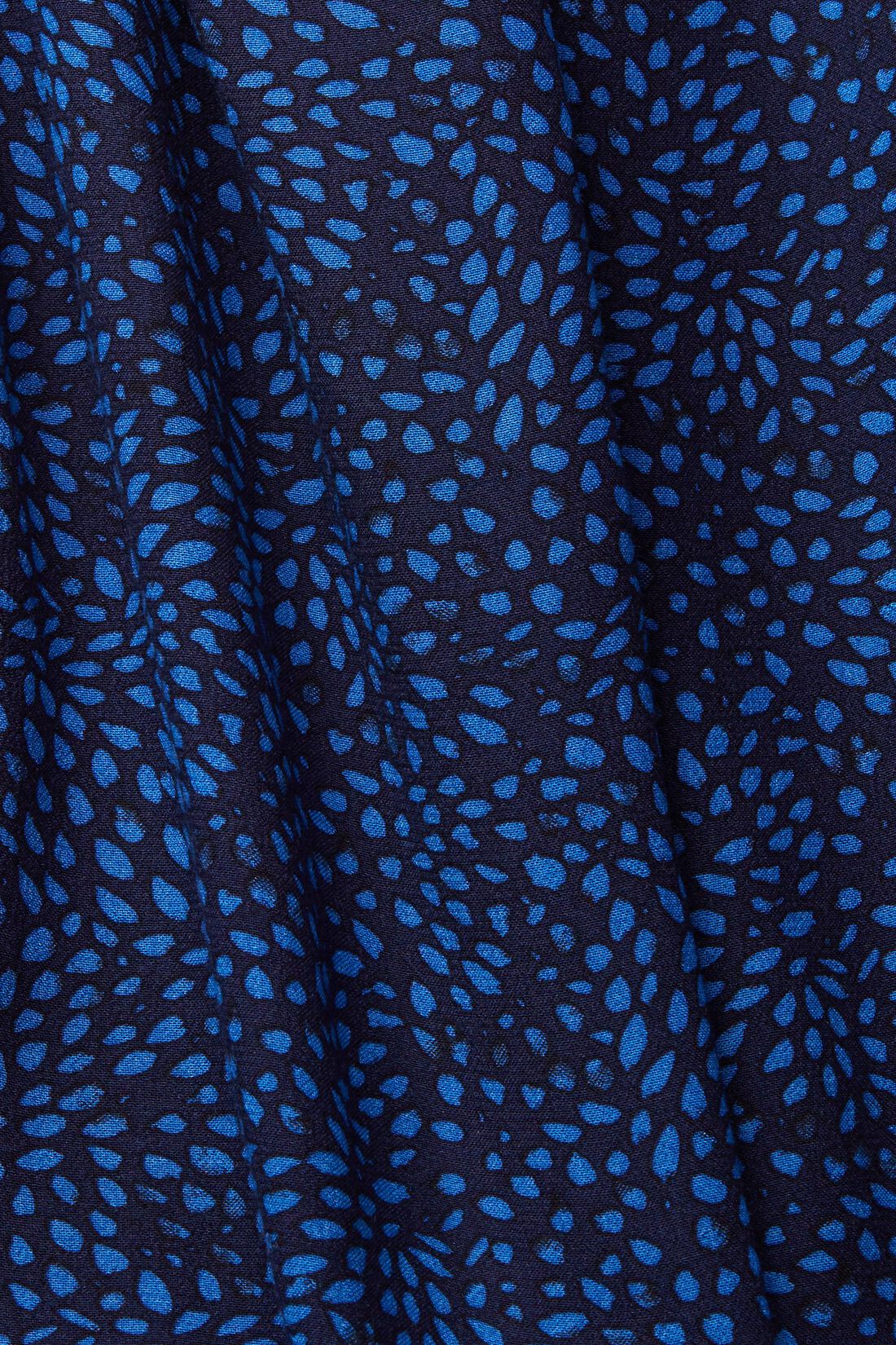 Kleid mit Muster und G&uuml;rtel, LENZING&trade; ECOVERO&trade;