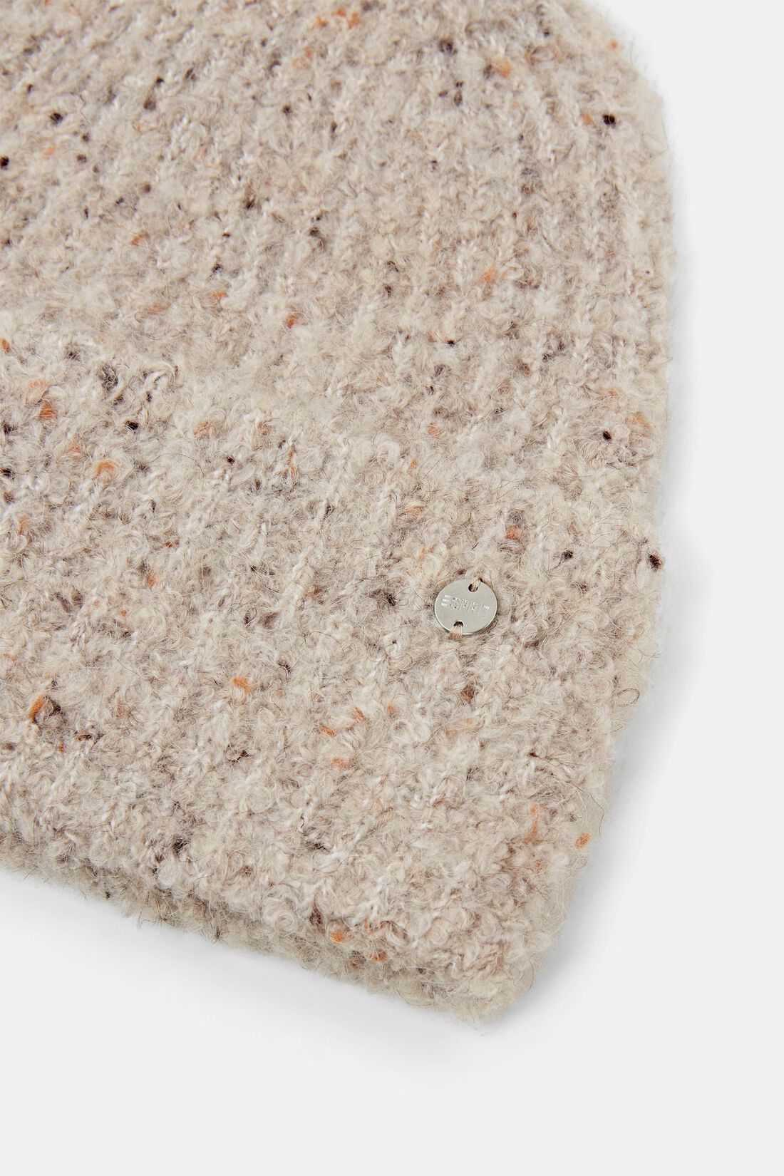Beanie aus geripptem Boucl&eacute;