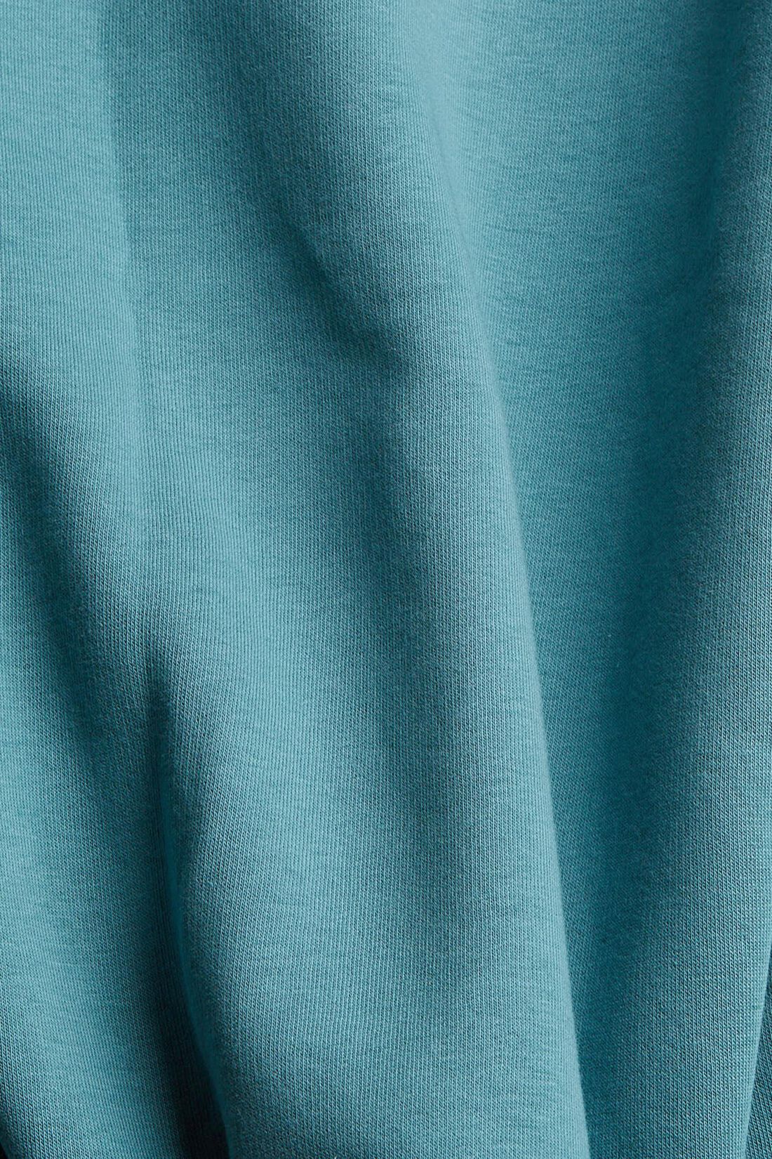 Recycelt: Sweatshirt-Hoodie mit Print