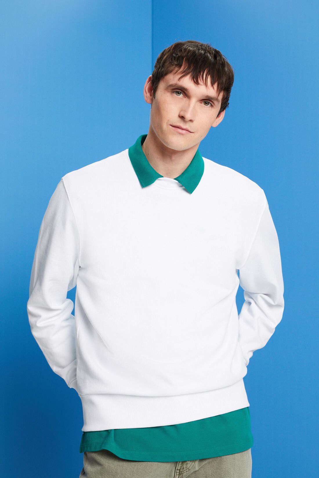 Sweatshirt mit Print auf der R&uuml;ckseite
