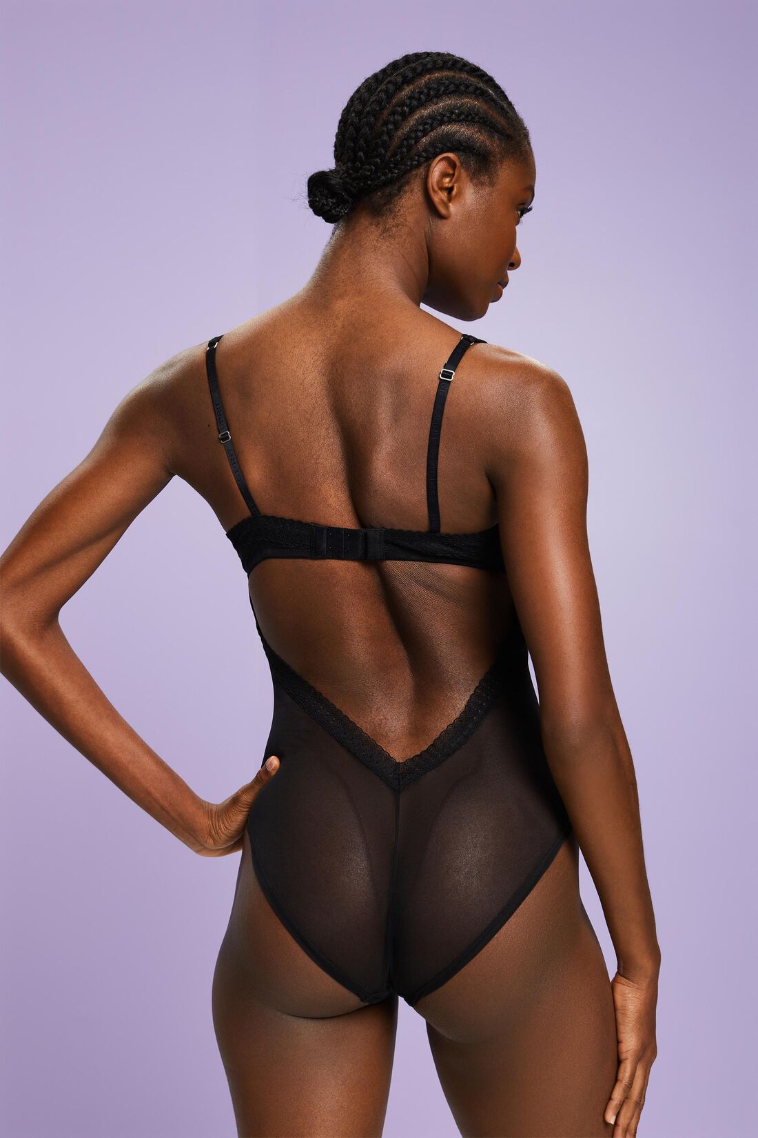 Mesh-Body mit B&uuml;gel-Cups
