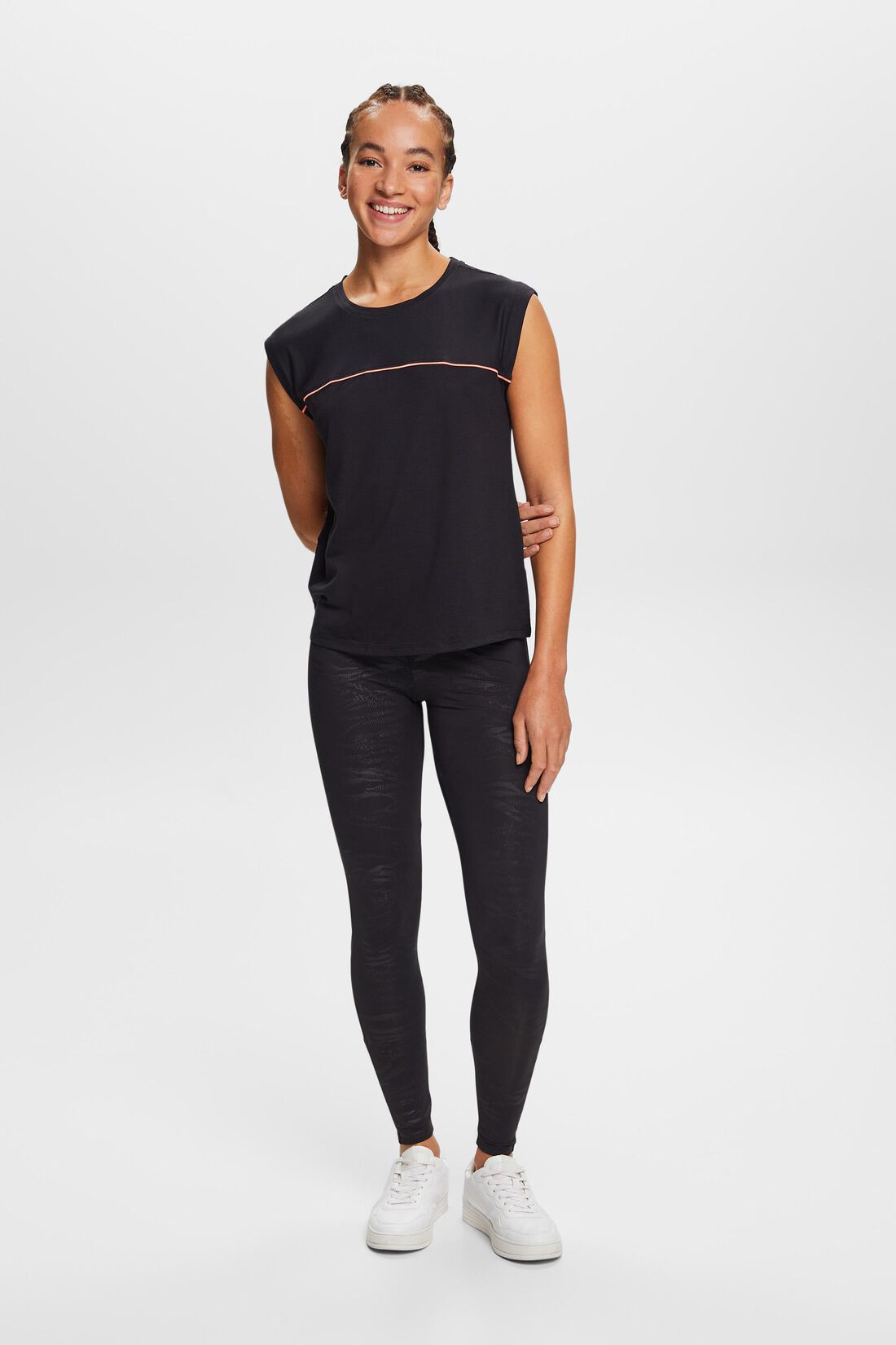 Gestreiftes Active Top