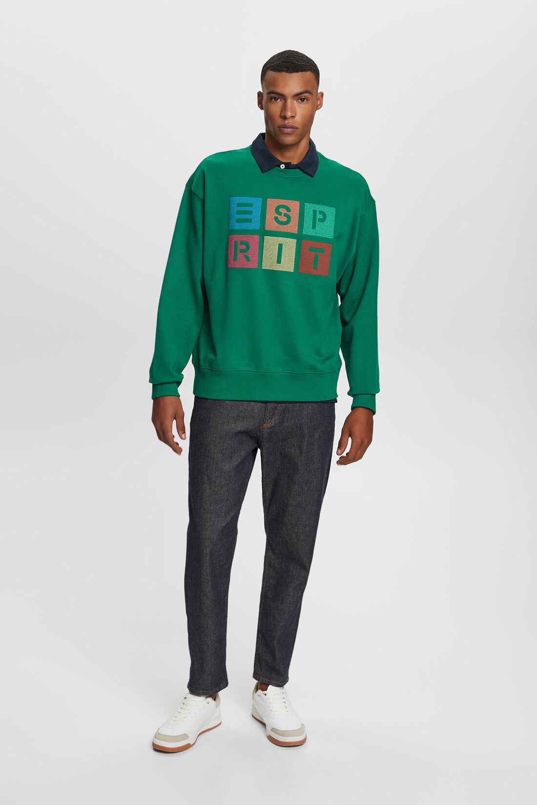 Logo-Sweatshirt aus Bio-Baumwolle