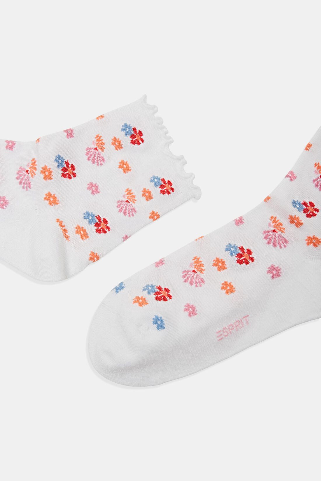 2er-Pack Socken mit Wellensaum