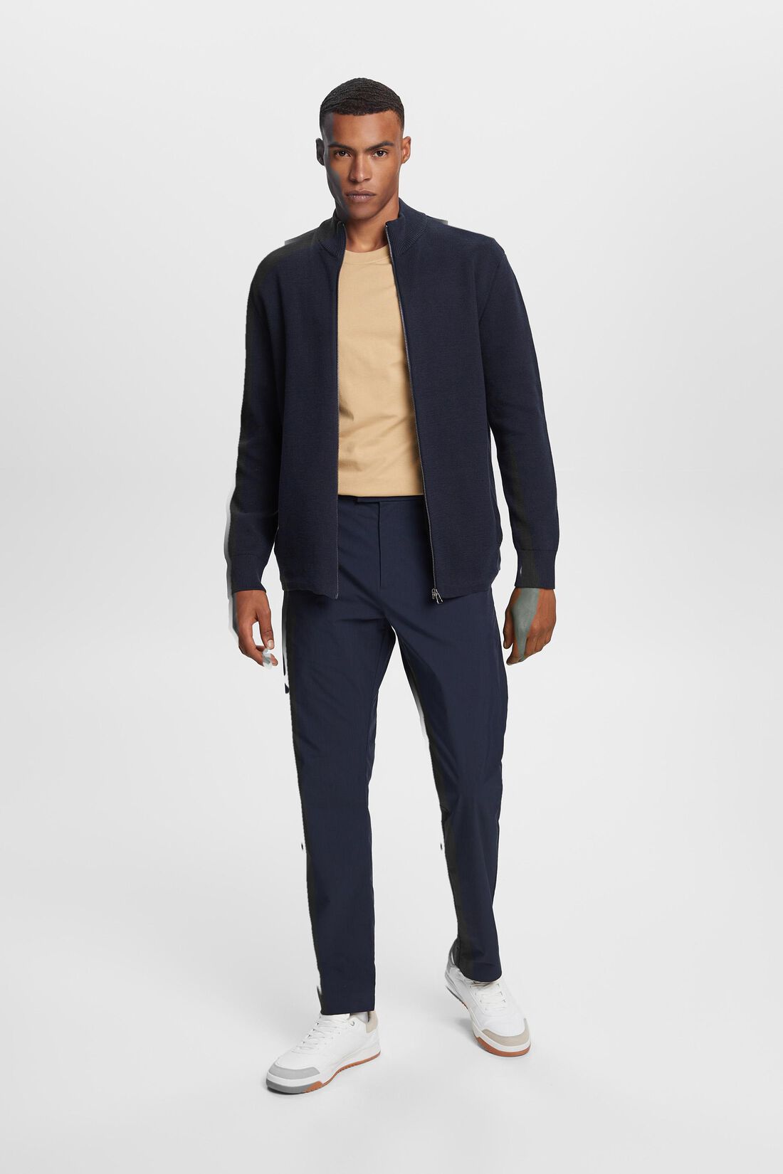 Cardigan mit Rei&szlig;verschluss, 100 % Baumwolle