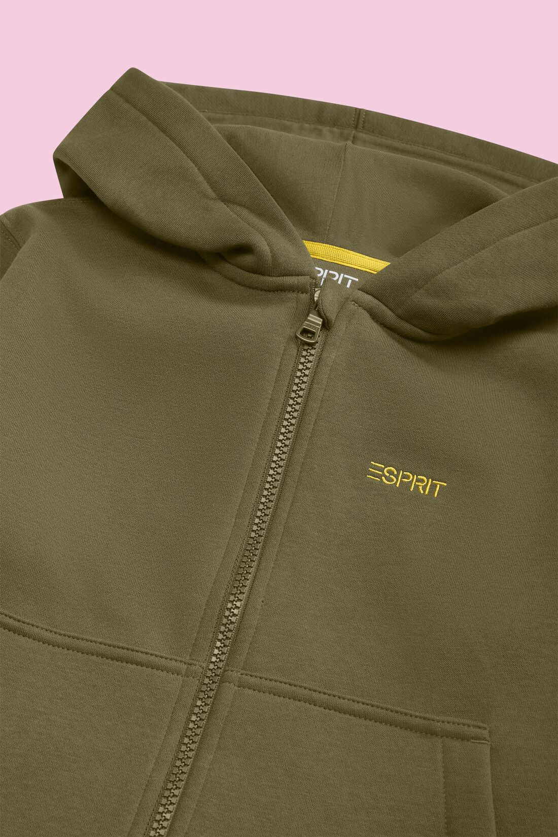 Logo-Kapuzenjacke mit Rei&szlig;verschluss