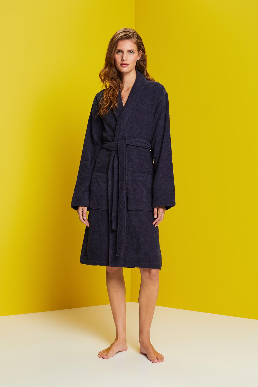 Unisex-Bademantel, 100% Baumwolle