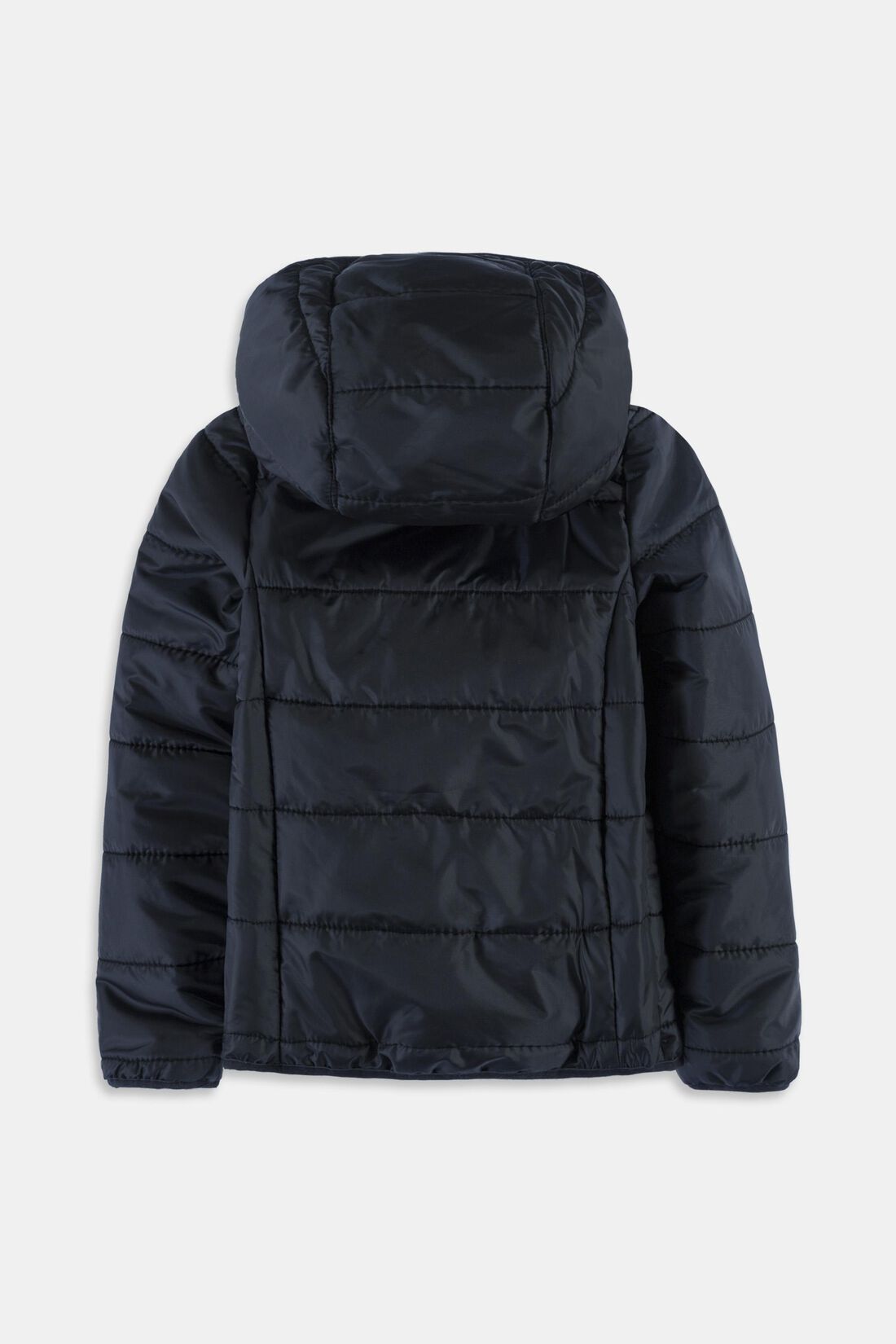 Wattierte Steppjacke mit Kapuze