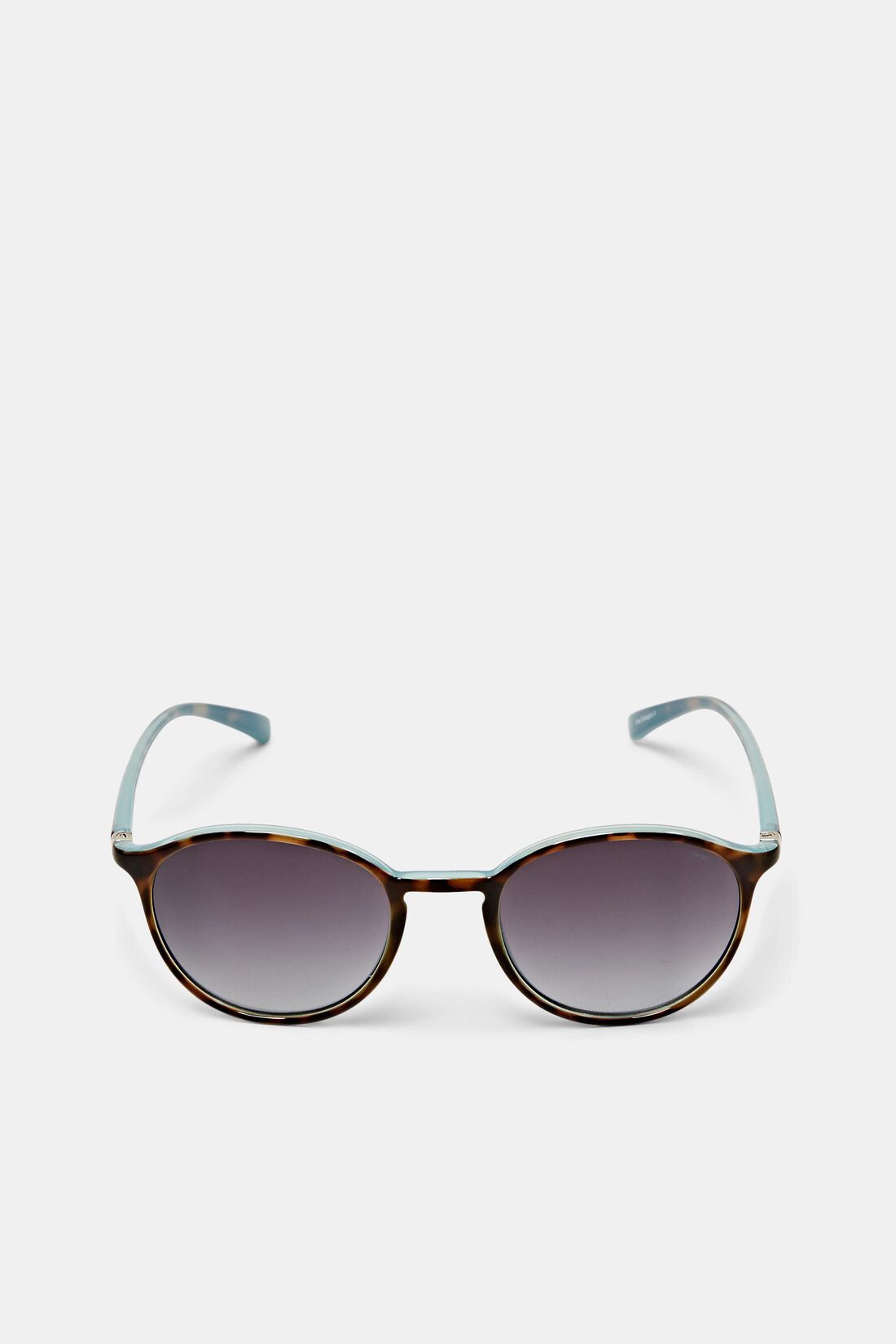 Unisex-Sonnenbrille mit runden Verlaufsgl&auml;sern