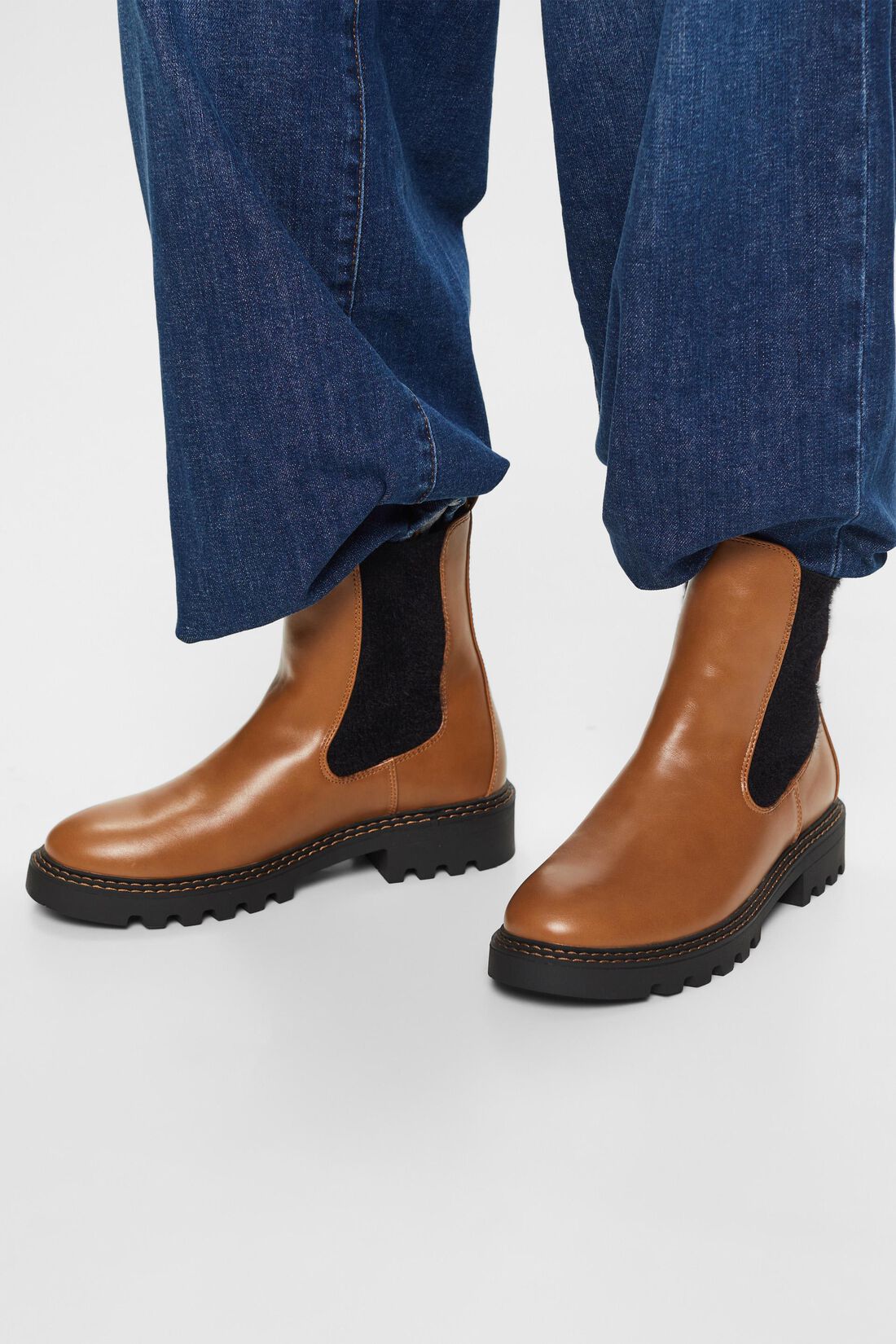Chelsea Boots aus veganem Leder