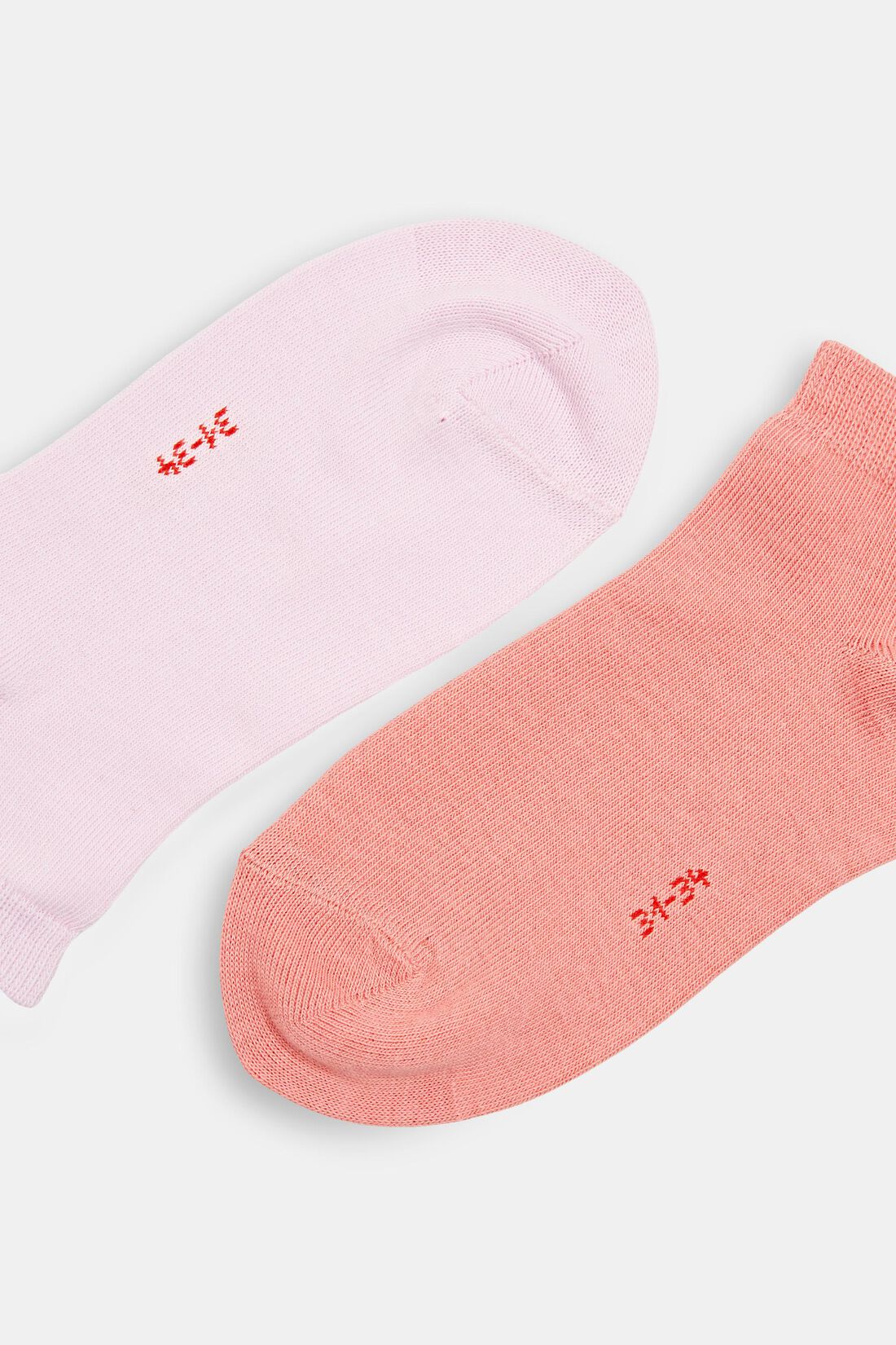 5er-Pack unifarbene Socken, Bio-Baumwoll-Mix