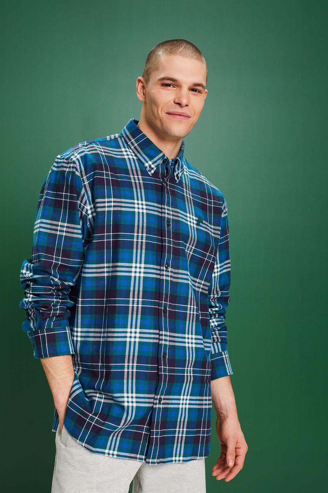 Kariertes Flanellhemd