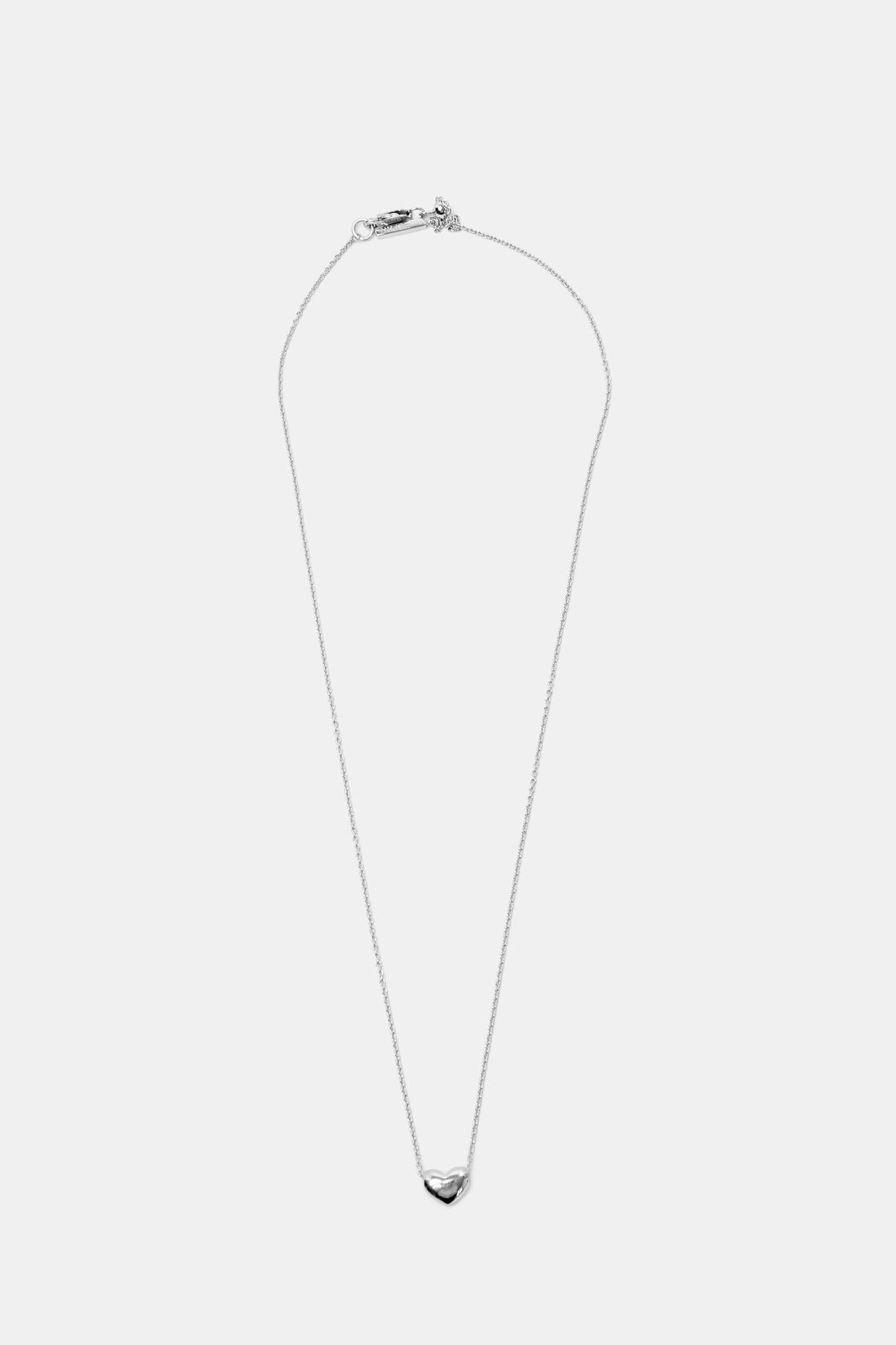 Kette mit Herz-Anh&auml;nger, aus Sterling Silber