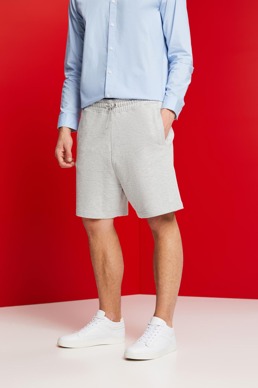 Sweatshorts aus Baumwollmix
