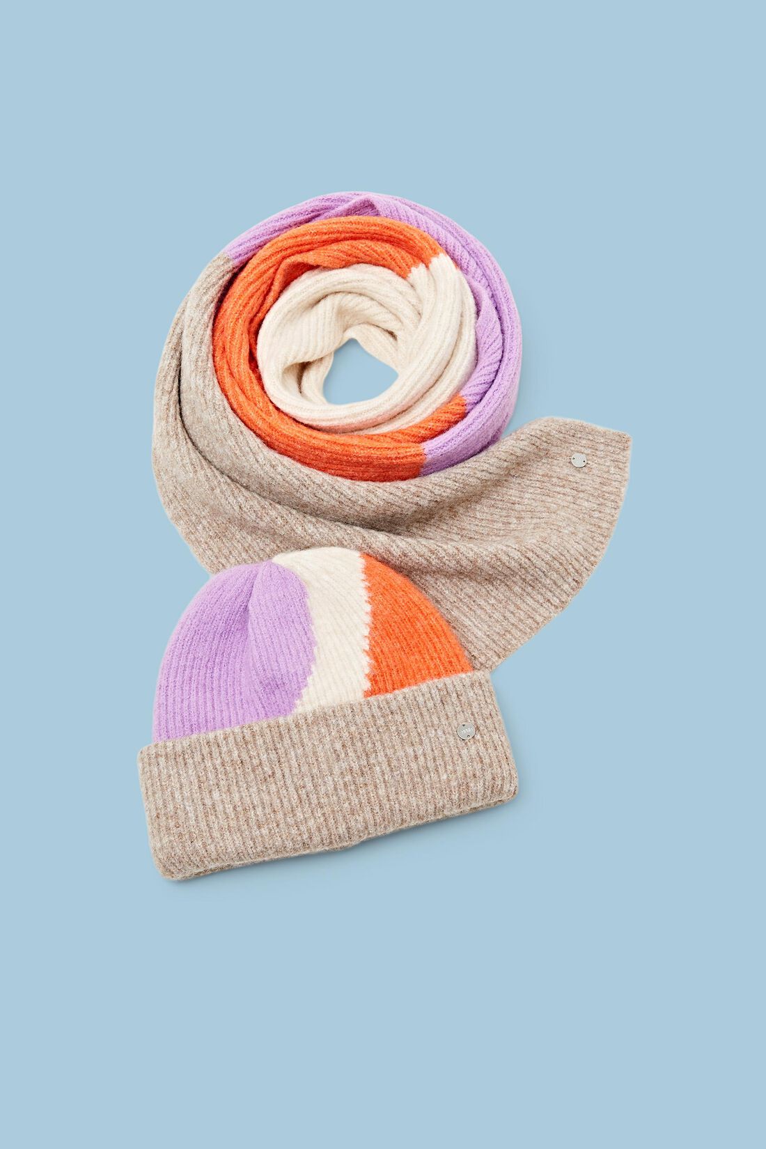 Geschenk-Set: Beanie und Schal