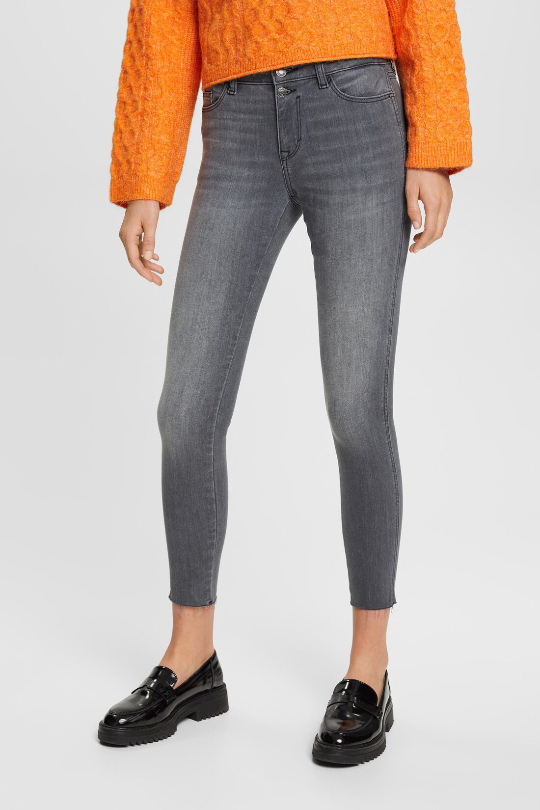 High-Rise-Jeans im Skinny Fit
