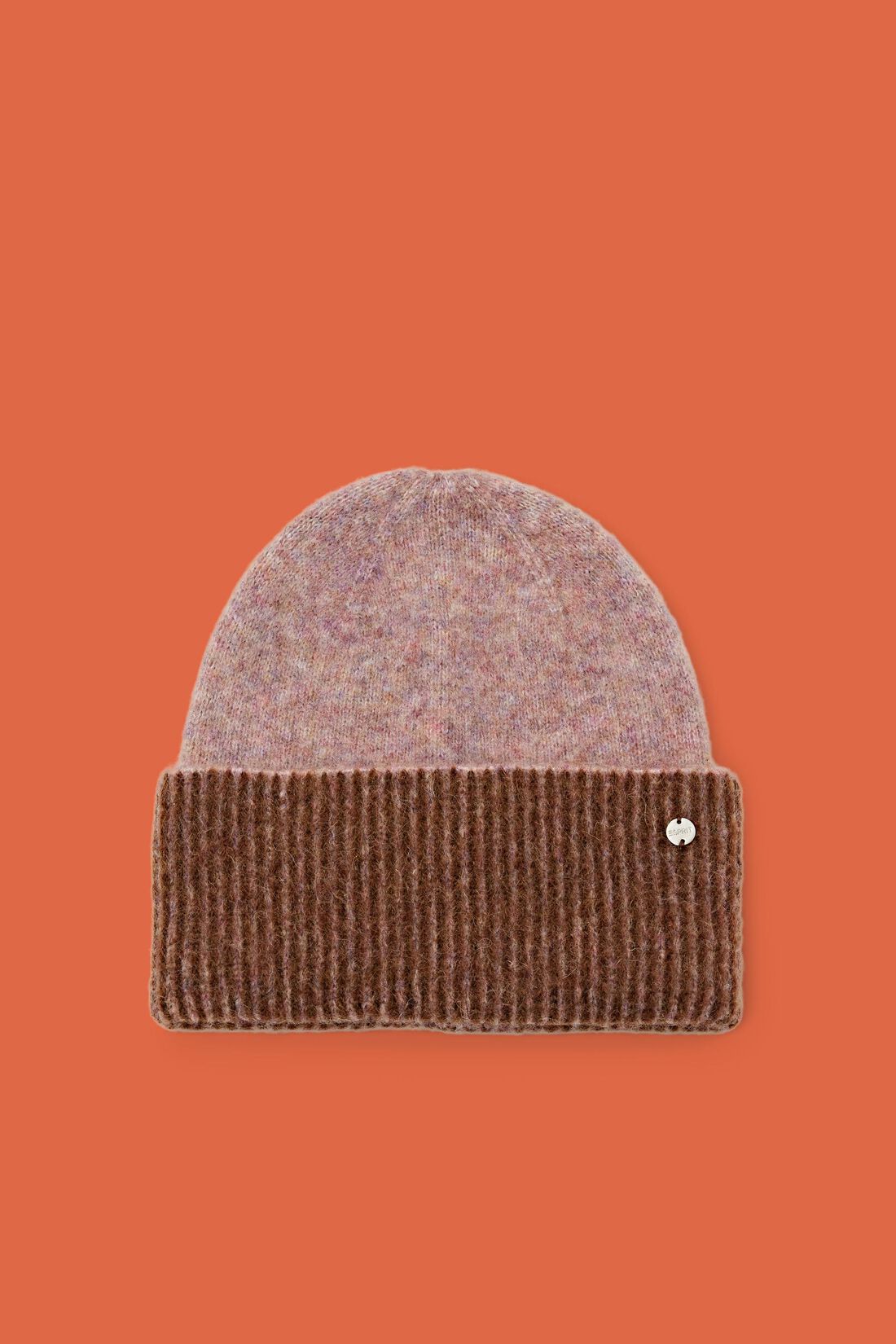 Beanie aus Wolle-Mohair-Mix