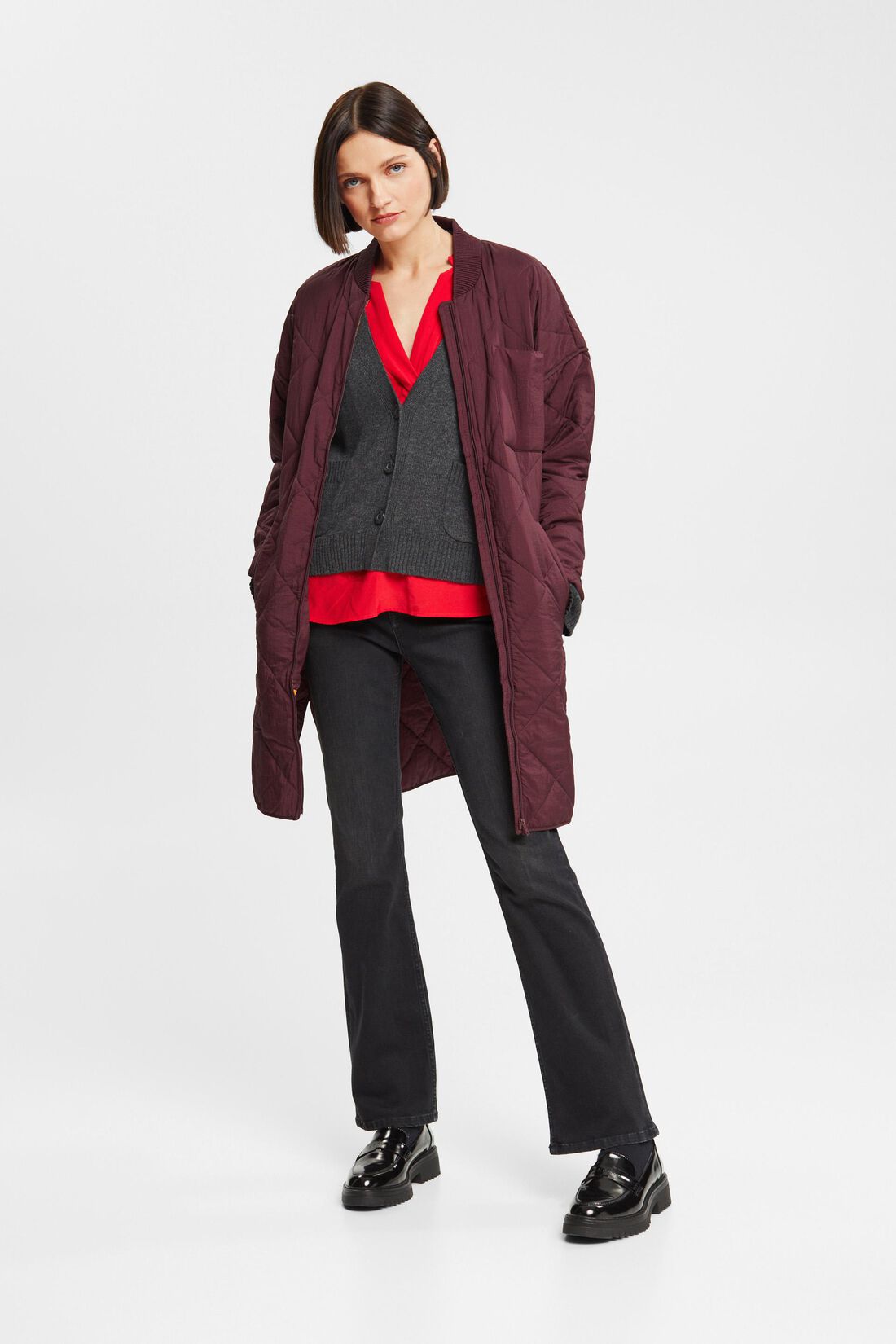 Cardigan aus Wollmix, LENZING&trade; ECOVERO&trade;