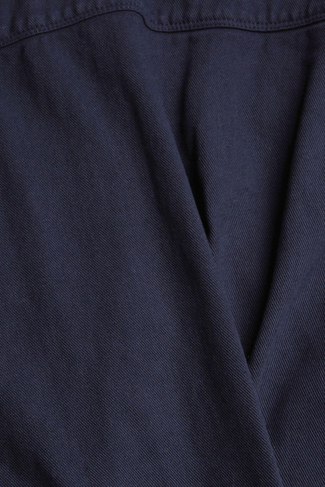 Denim-Shacket mit Fransen