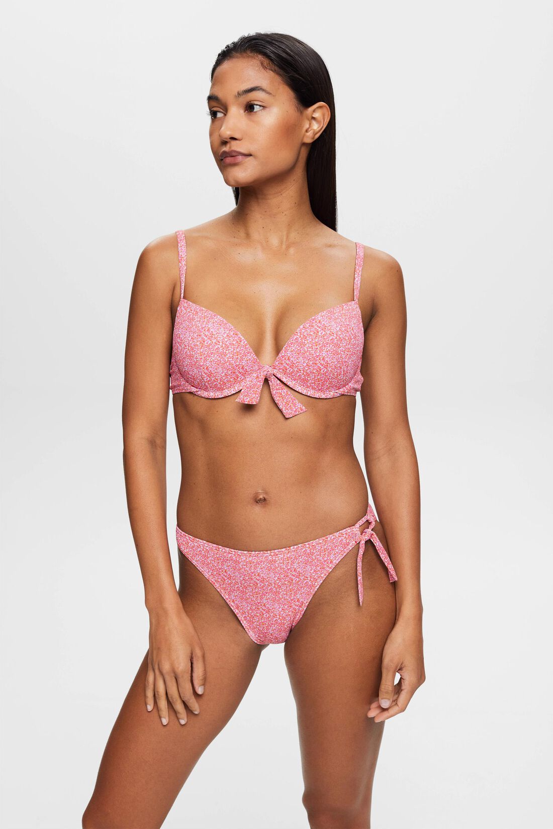 Bikini-Minislip mit Allover-Print