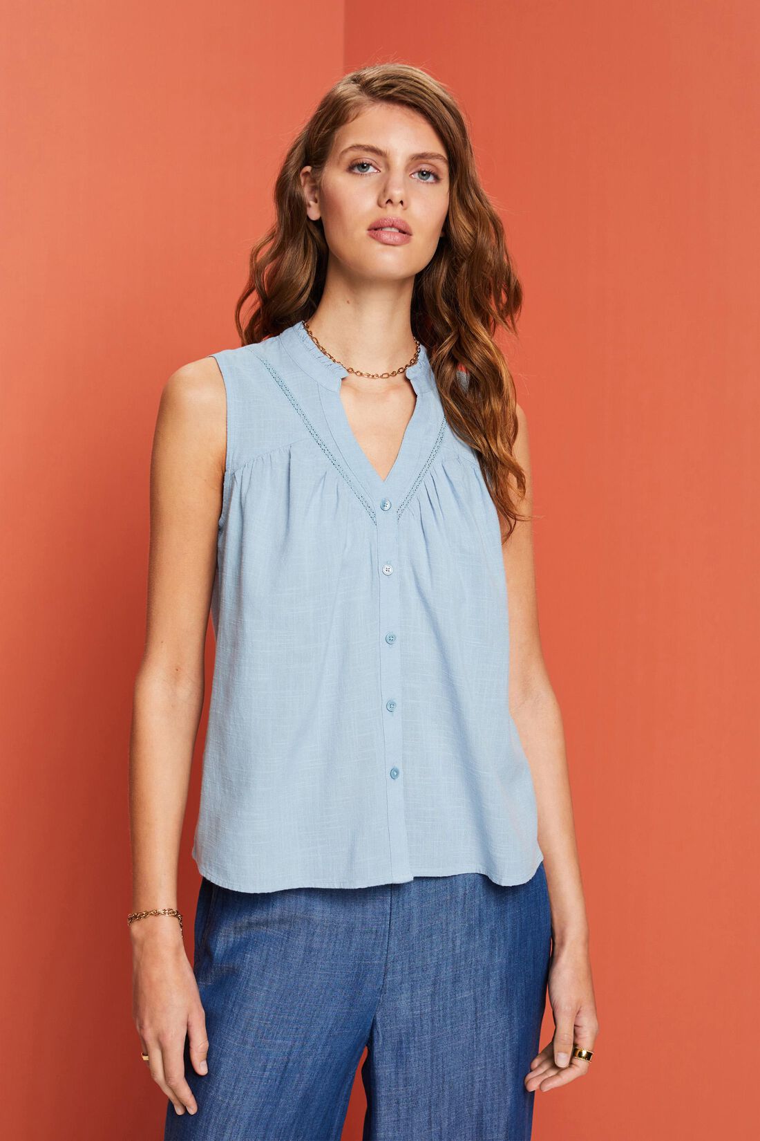 &Auml;rmellose Bluse