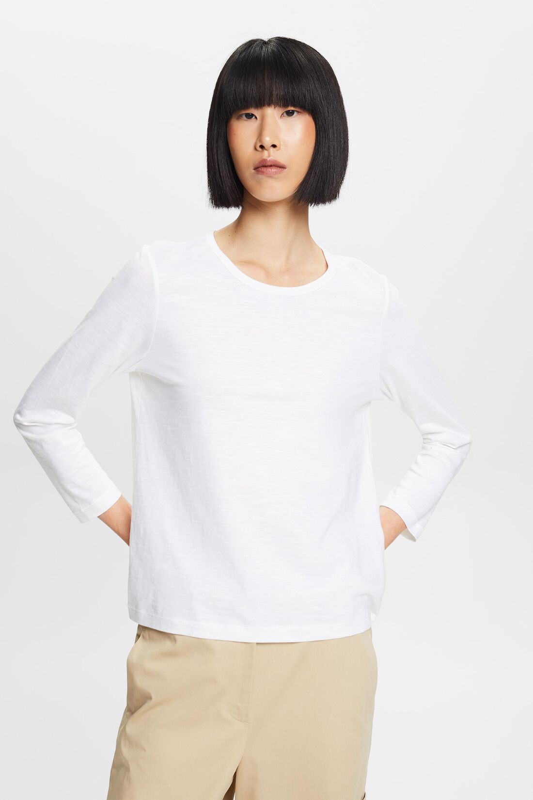 Longsleeve, 100 % Baumwolle