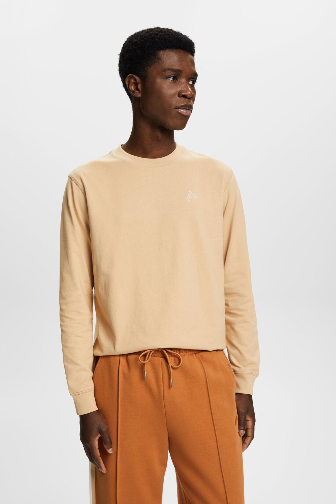 Longsleeve mit Delfinprint