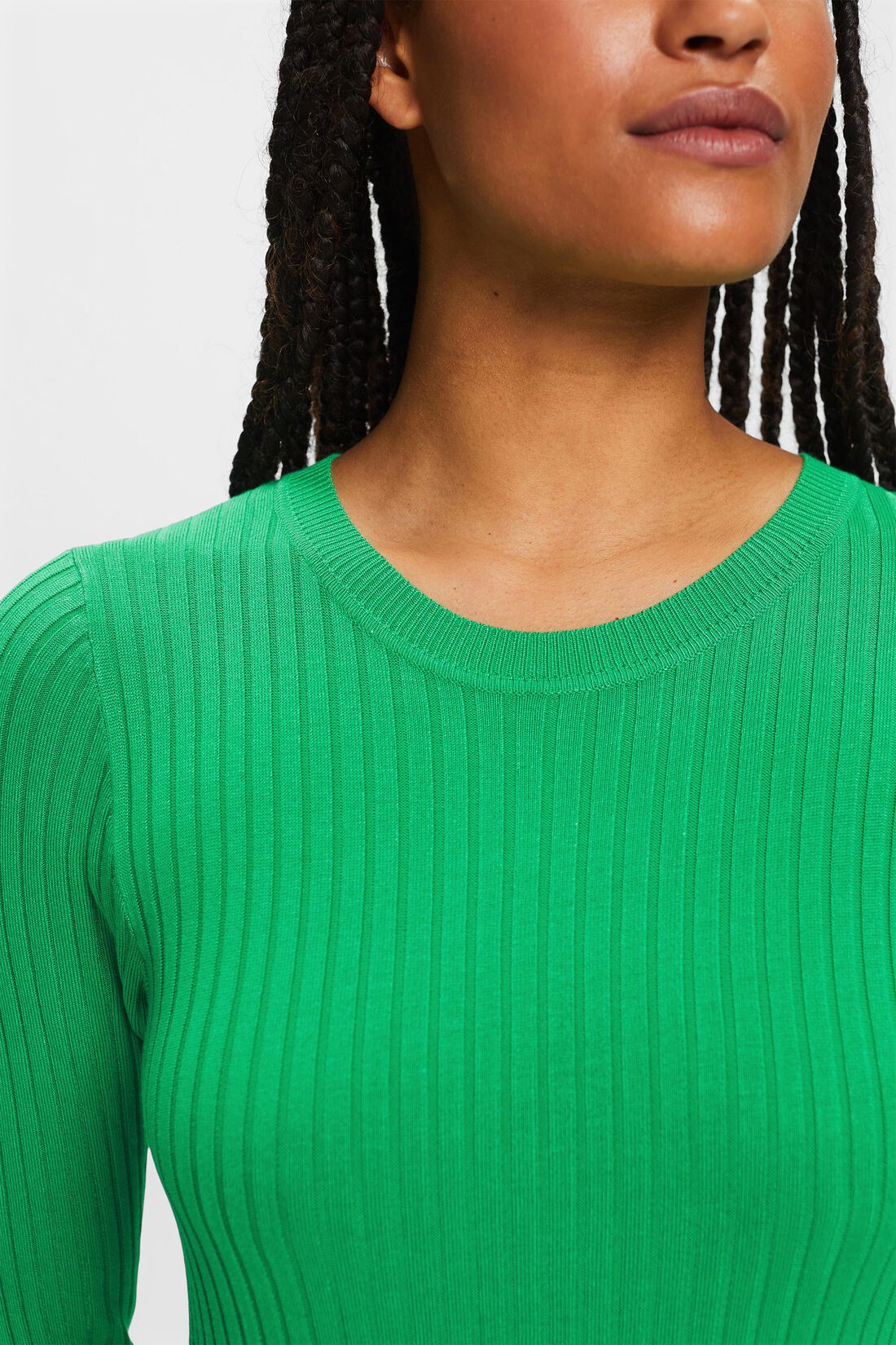 Maxikleid aus Rippstrick