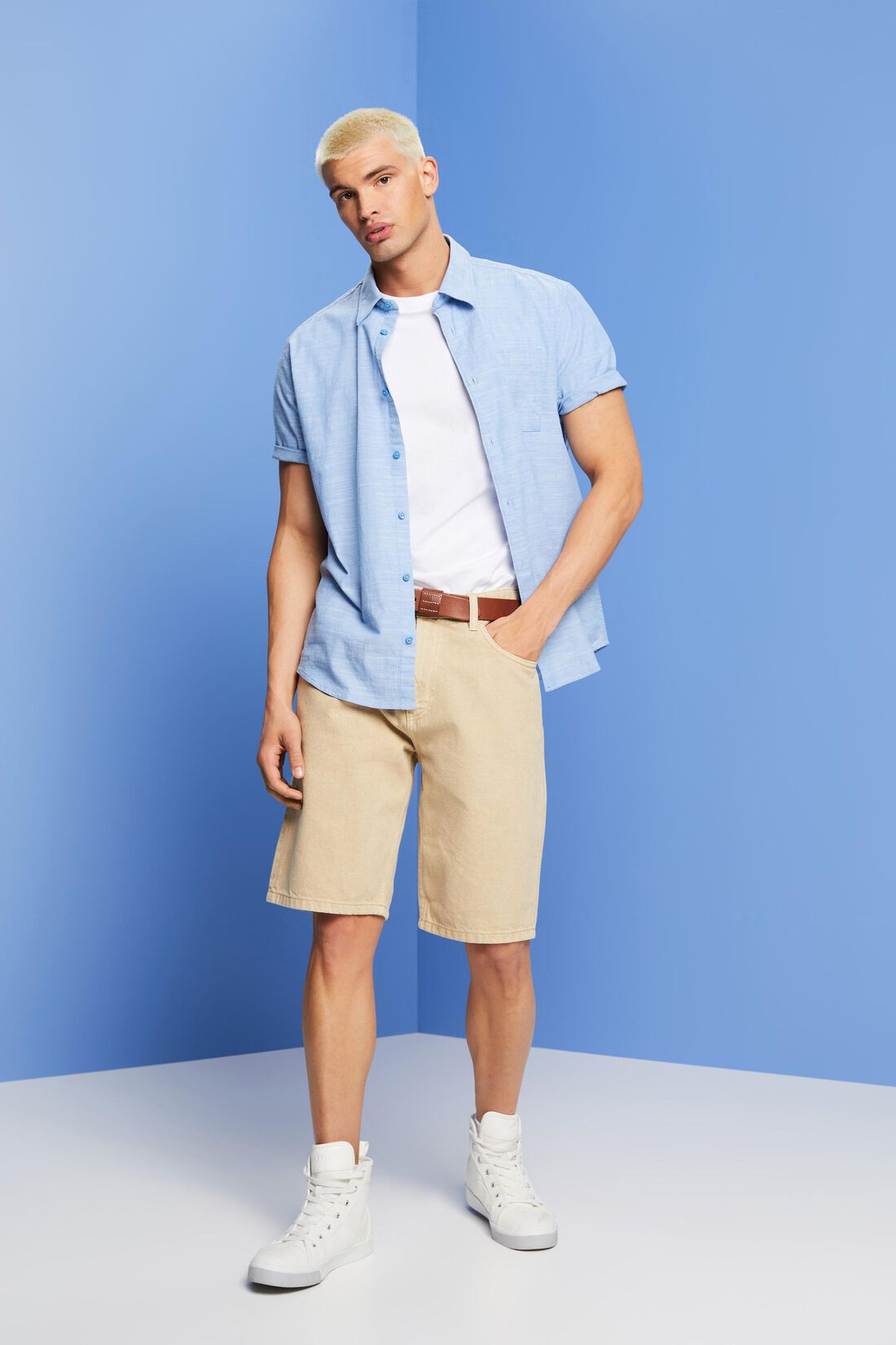Button-Down-Hemd aus Baumwolle