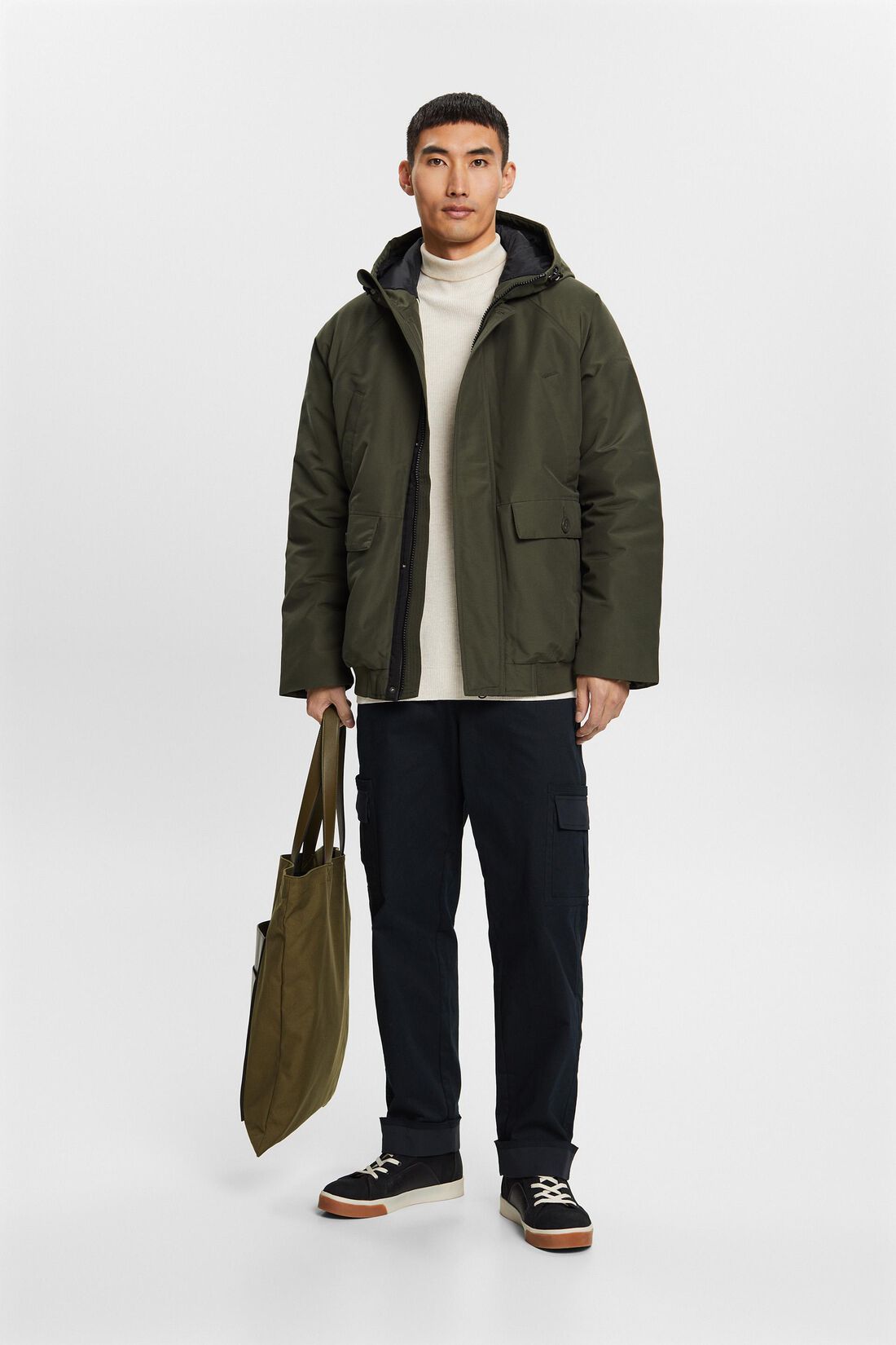 Wattierte Shell-Jacke