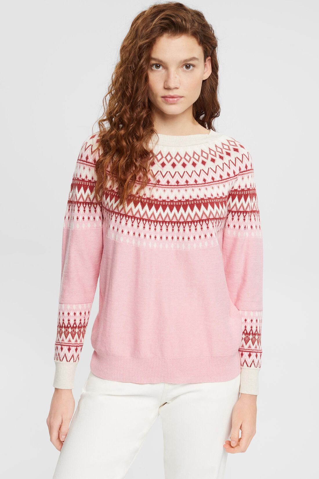 Pullover aus Jacquardstrick
